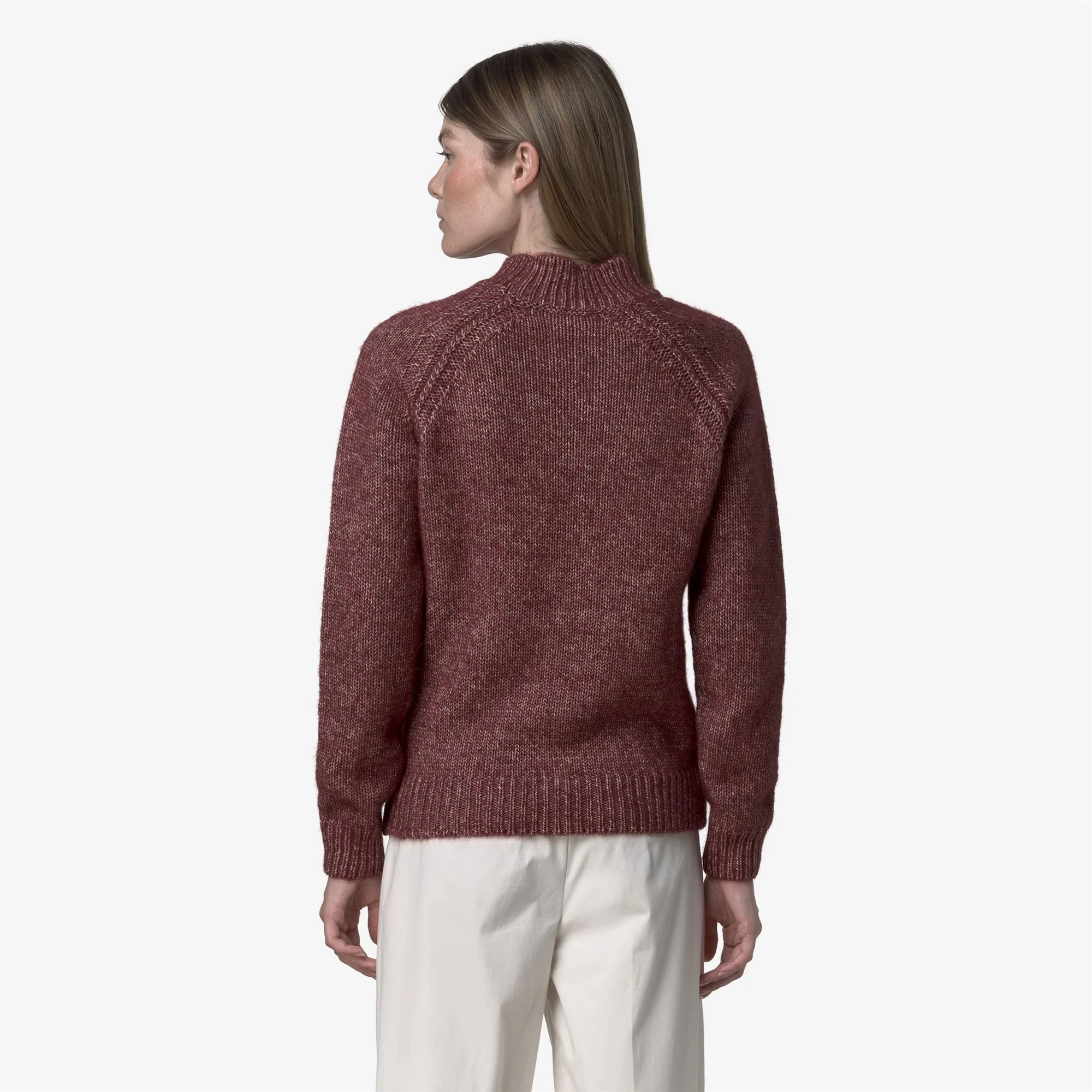 TERRY - KNITWEAR - Pull  Over - Woman - RED-OFF WHITE - Image 5