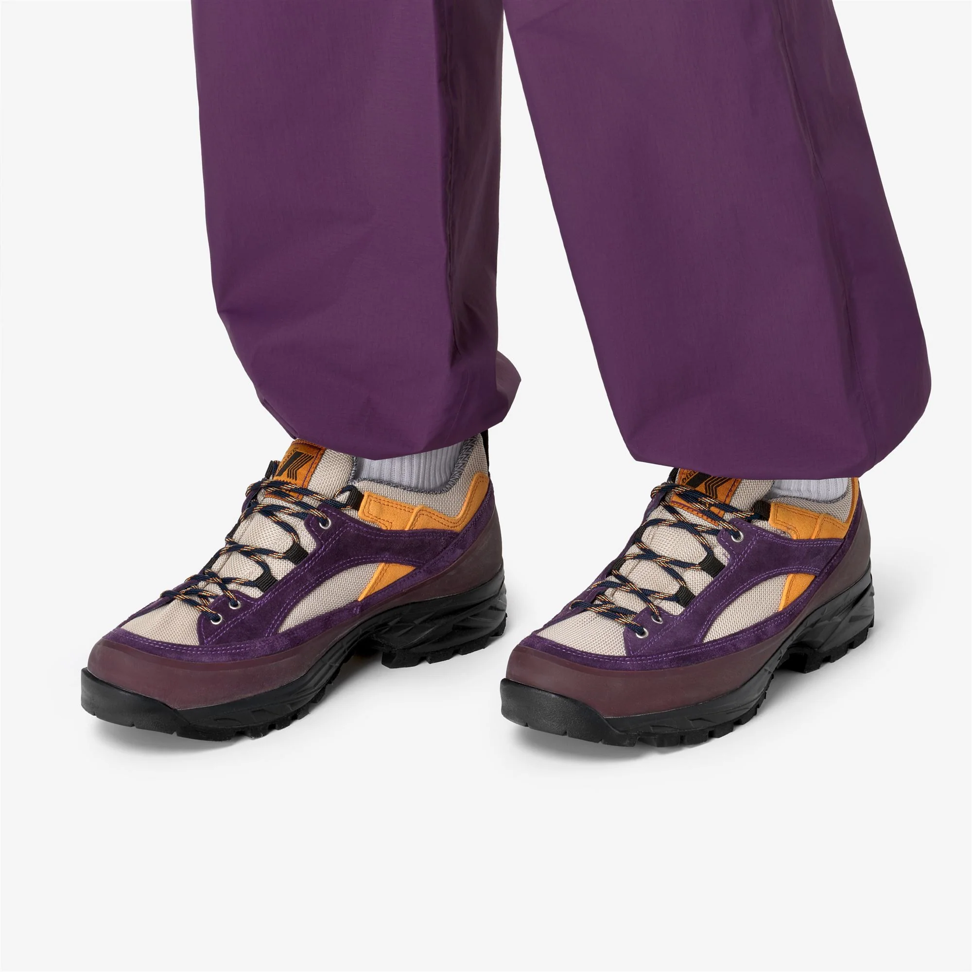 GRAPPA HIKER - Laced Shoes - Low Cut - Unisex - BROWN-VIOLET-ORANGE - Image 3