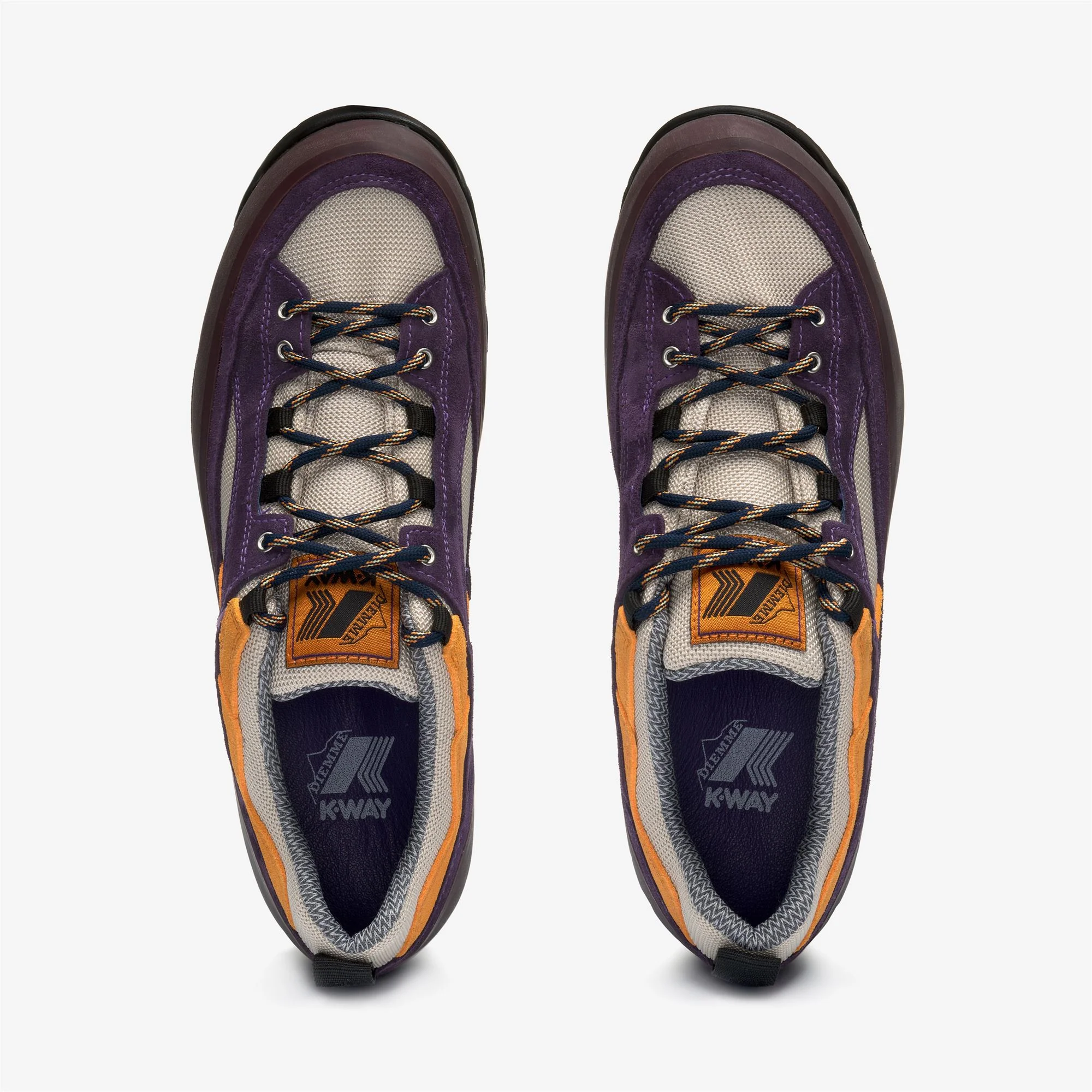 GRAPPA HIKER - Laced Shoes - Low Cut - Unisex - BROWN-VIOLET-ORANGE - Image 5