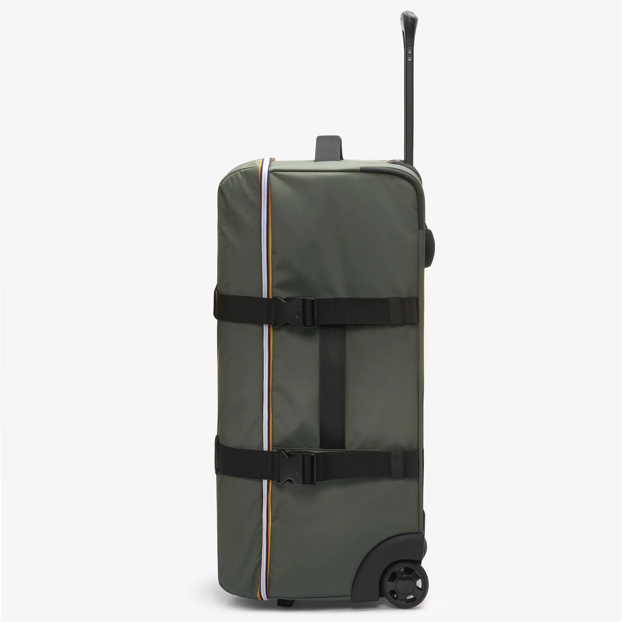 BLOSSAC M - Luggage Bags - Trolley - Unisex - GREEN BLACKISH-BLACK PURE - Image 2