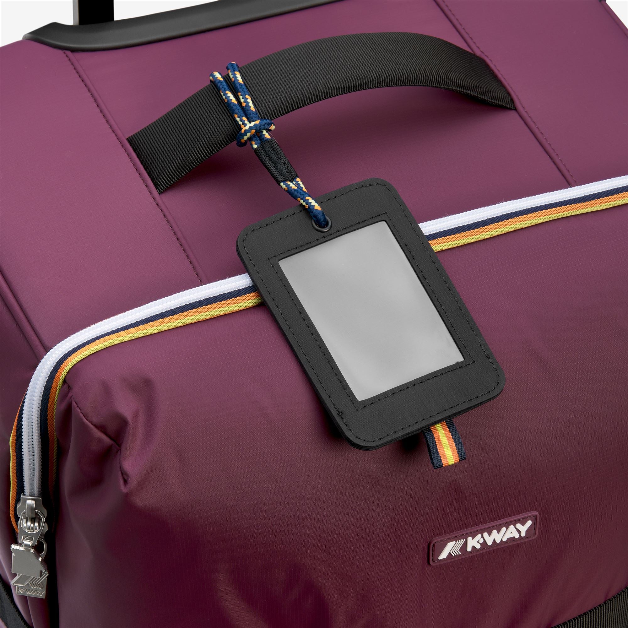 BLOSSAC M - Luggage Bags - Trolley - Unisex - VIOLET MAUVE WINE-BLACK PURE - Image 4