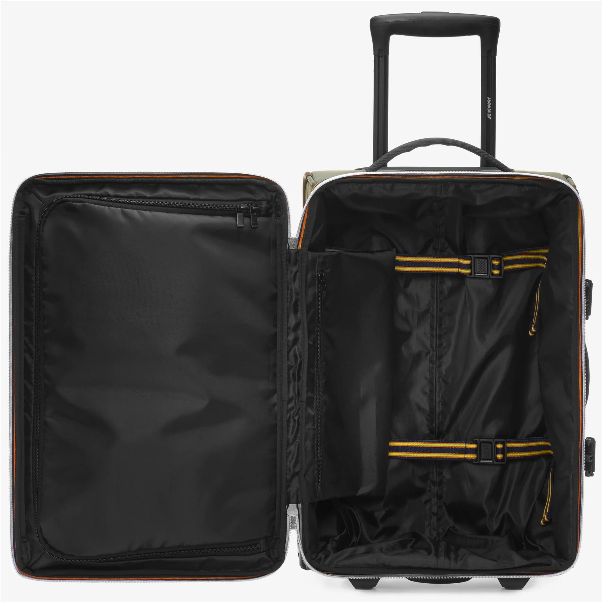 BLOSSAC S - Luggage Bags - Trolley - Unisex - GREEN BLACKISH-BLACK PURE - Image 4