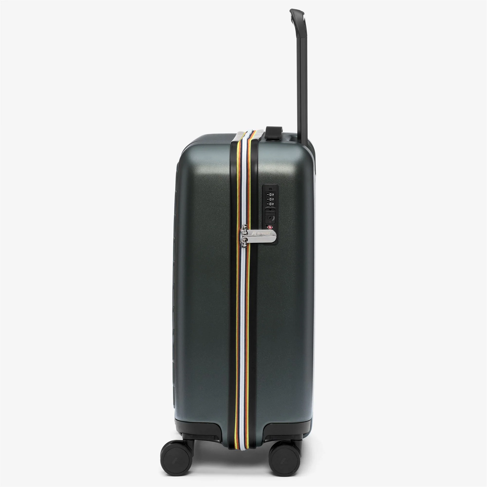 EUDOXIE LOGO - Luggage Bags - Trolley - Unisex - GREEN BLACKISH - Image 2