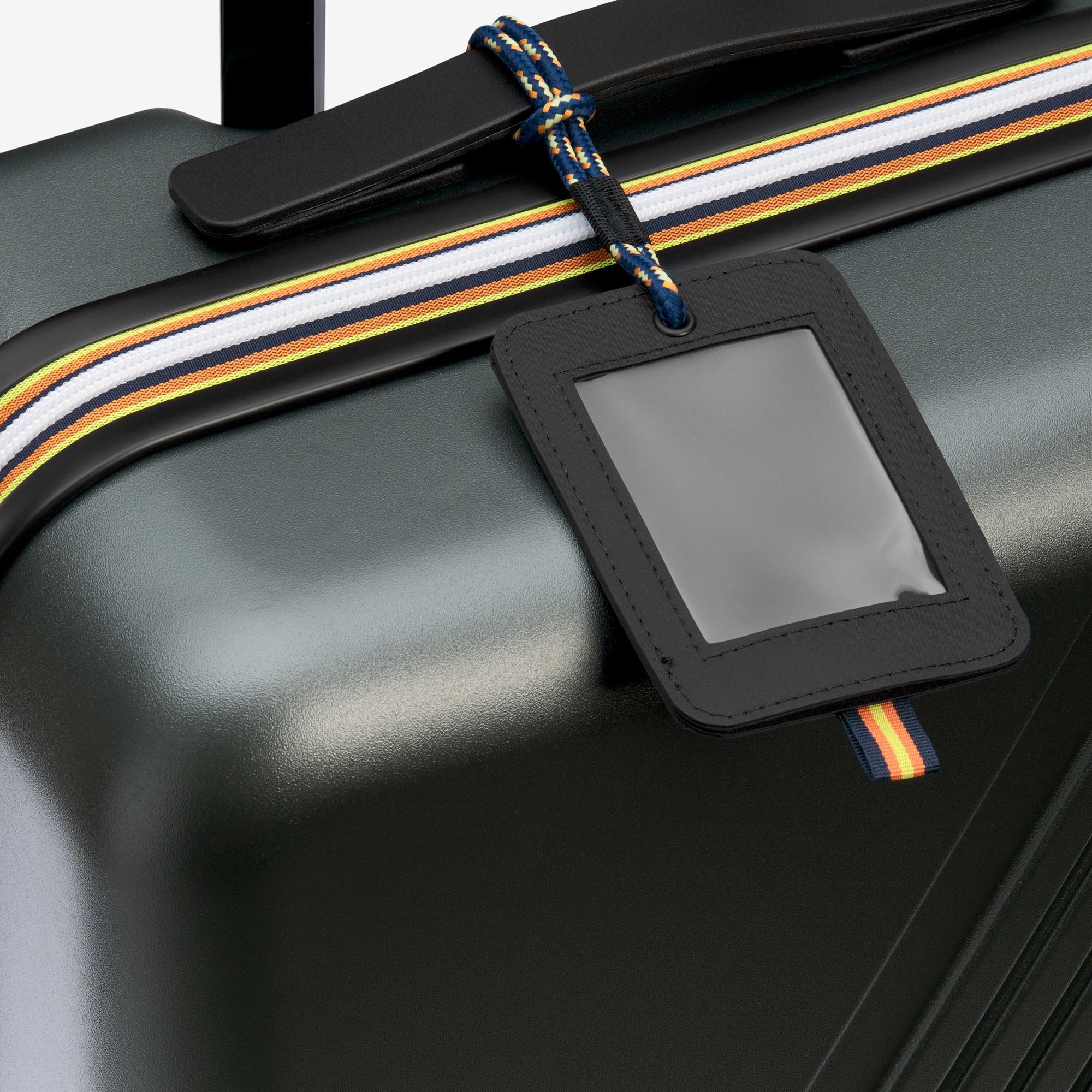 EUDOXIE LOGO - Luggage Bags - Trolley - Unisex - GREEN BLACKISH - Image 4
