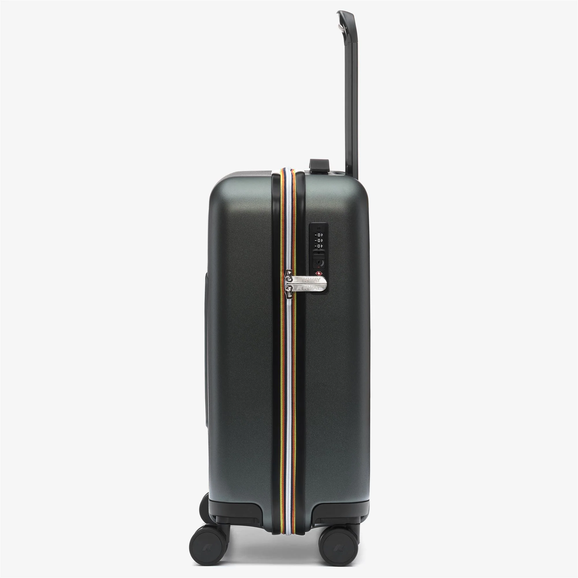 EUDOXIE LOGO - Luggage Bags - Trolley - Unisex - GREEN BLACKISH - Image 2