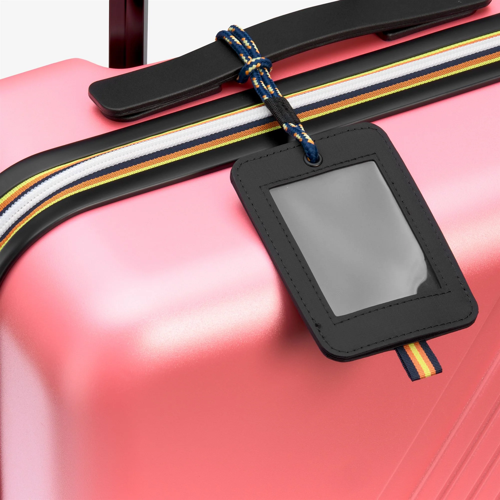 EUDOXIE LOGO - Luggage Bags - Trolley - Unisex - PINK GERANIUM - Image 4