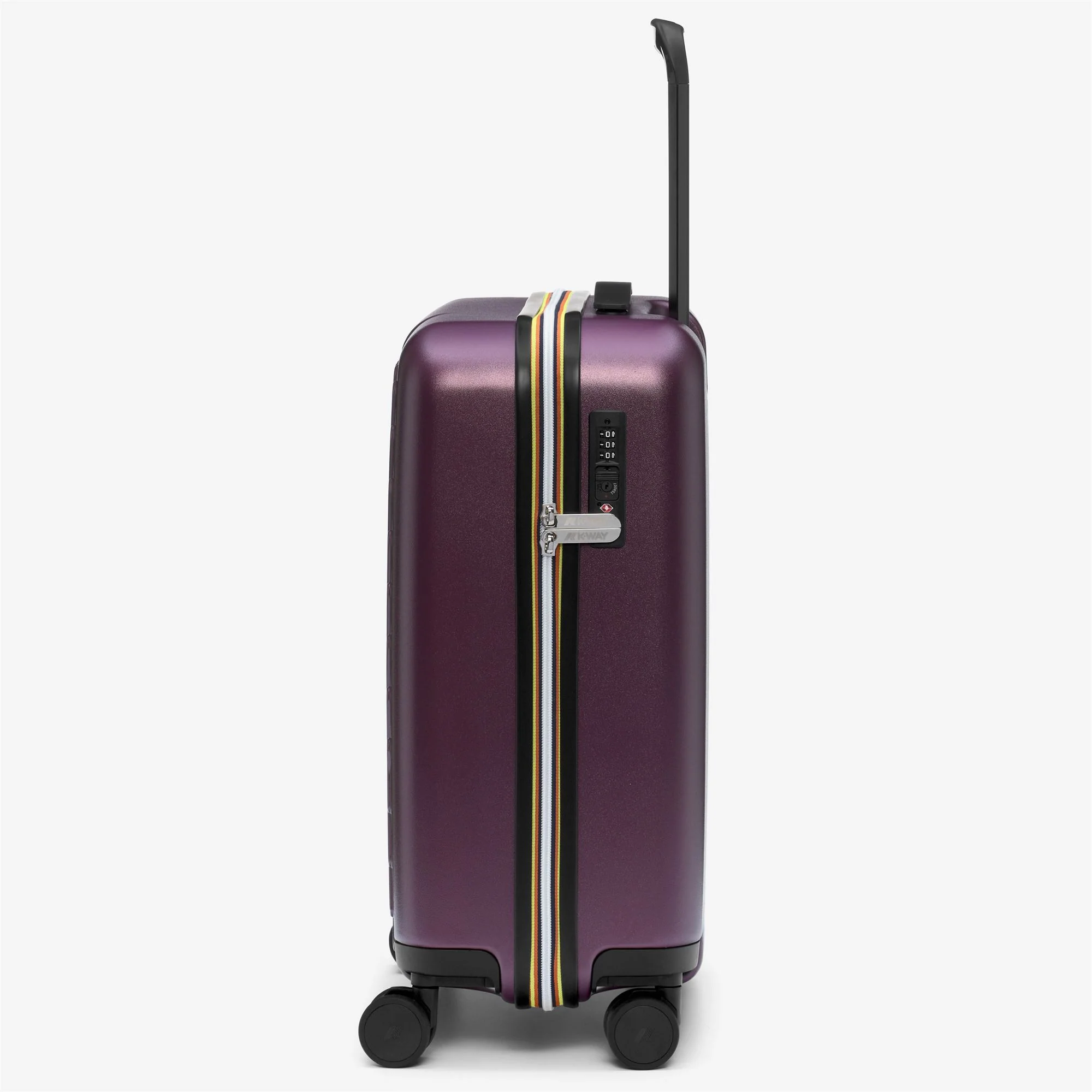 EUDOXIE LOGO - Luggage Bags - Trolley - Unisex - VIOLET MAUVE WINE - Image 2