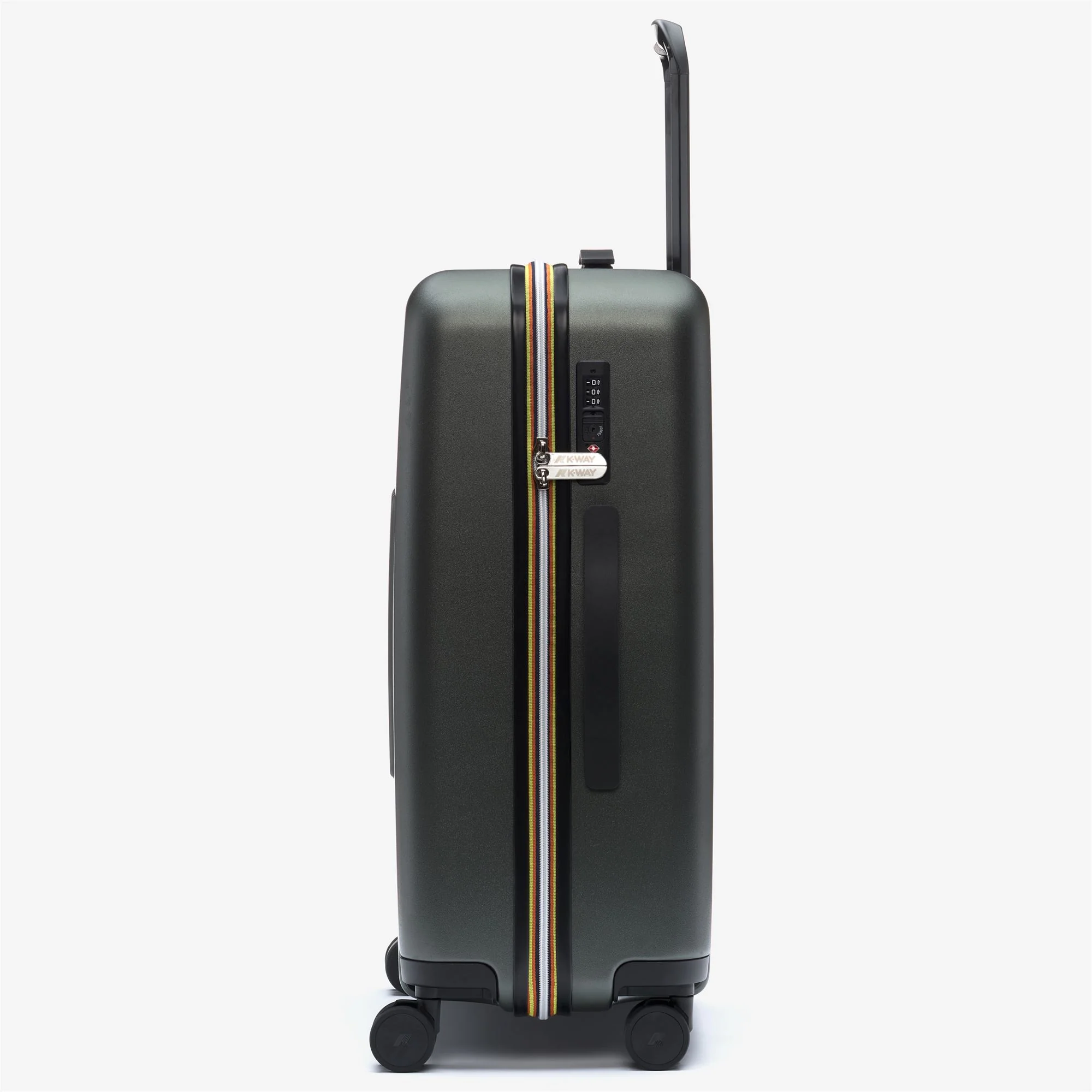 EUDOXIEUR LOGO - Luggage Bags - Trolley - Unisex - GREEN BLACKISH - Image 2