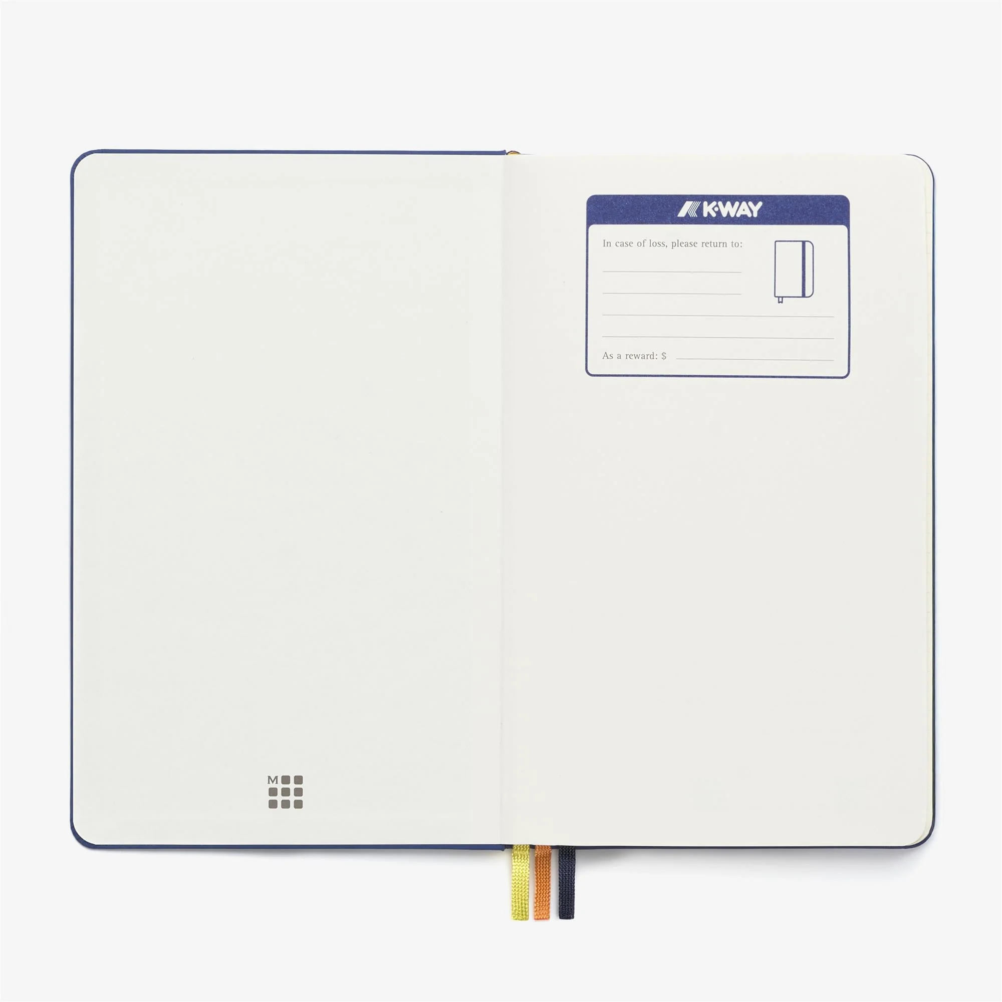 NOTEBOOK MOLESKINE FOR K-WAY - Notebook - Notebook - Unisex - BLUE ROYAL MARINE - Image 2
