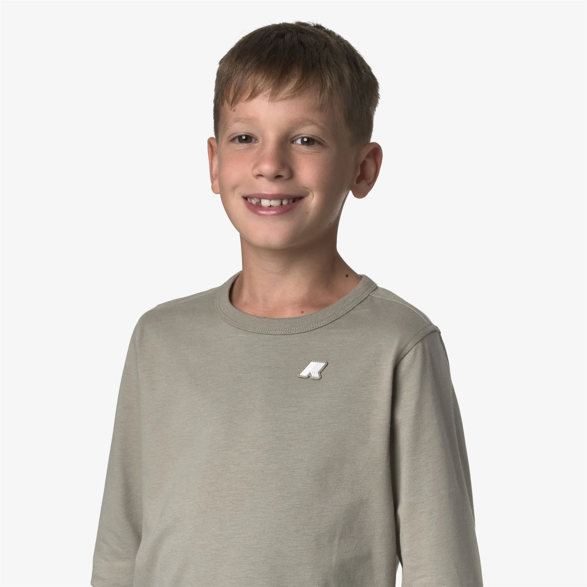P. MICK FLEECE PEACH - Pants - Sport Trousers - Boy - GREEN OAK - Image 2