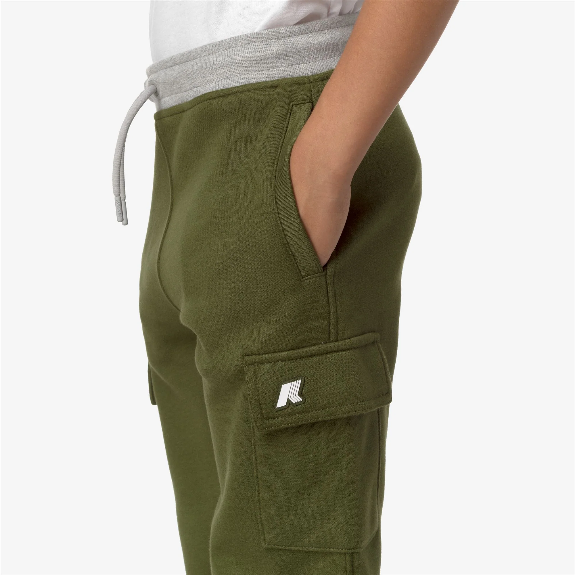 P. MICK STRIPES - Pants - Sport Trousers - Boy - GREEN CYPRESS - Image 2