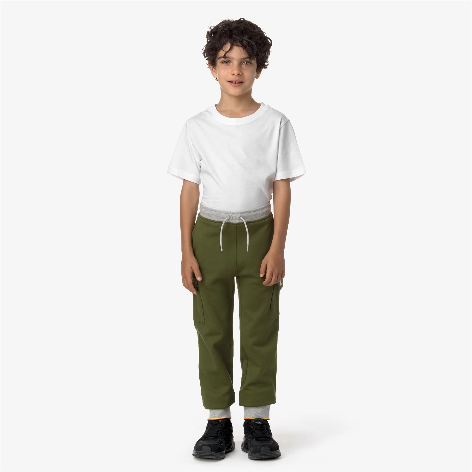 P. MICK STRIPES - Pants - Sport Trousers - Boy - GREEN CYPRESS - Image 3