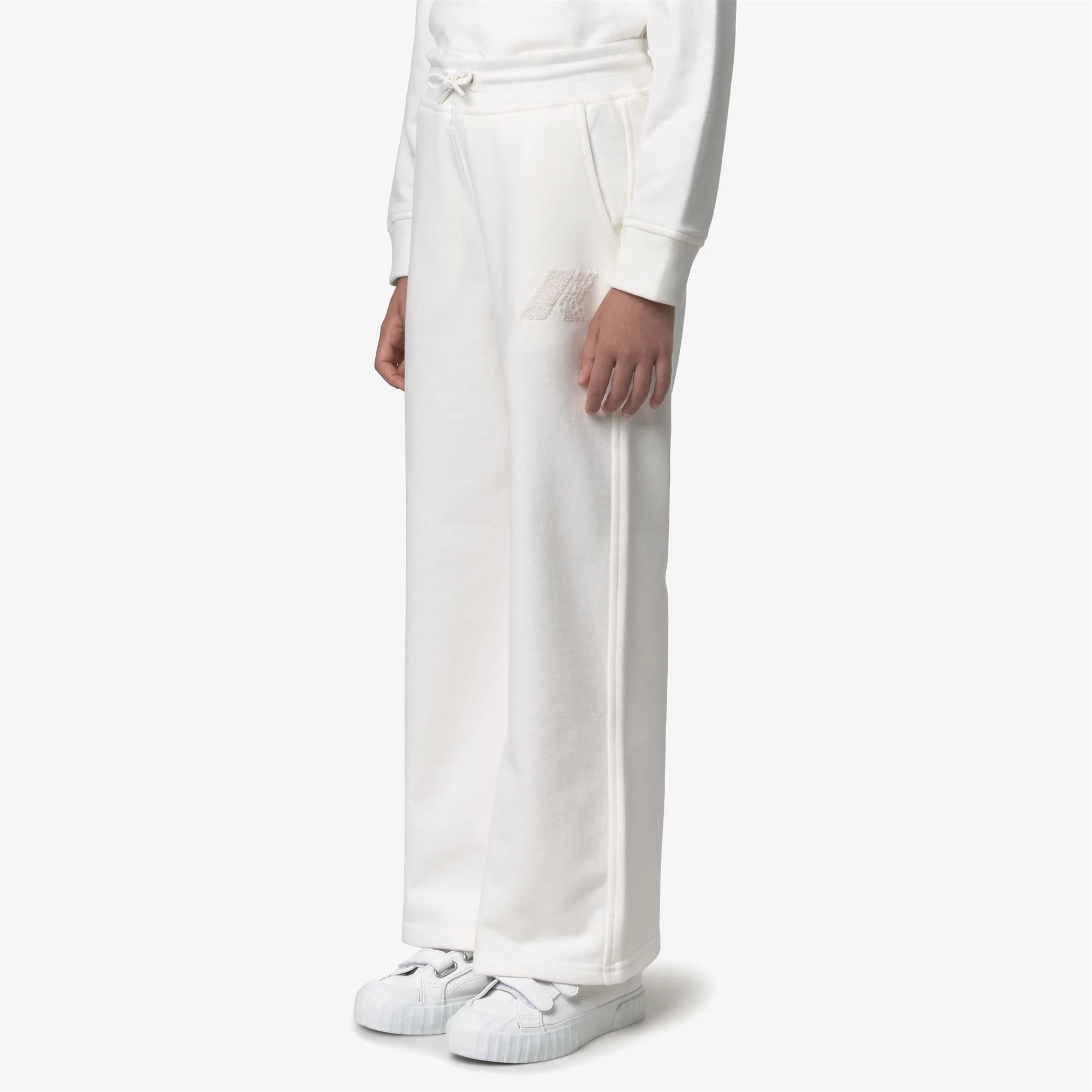 P. GIN FP K SPONGE - Pants - Sport Trousers - Girl - WHITE GARDENIA - Image 4