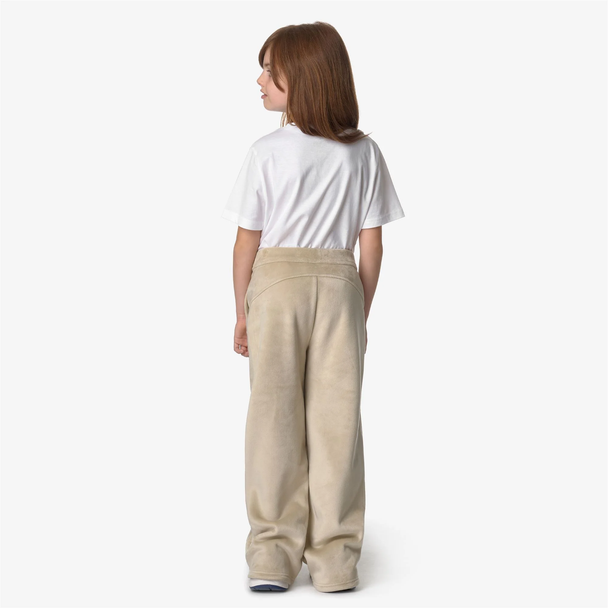 P. JENNY VELOUR POLAR - Pants - Sport Trousers - Girl - BEIGE GREY-BEIGE GREY - Image 5