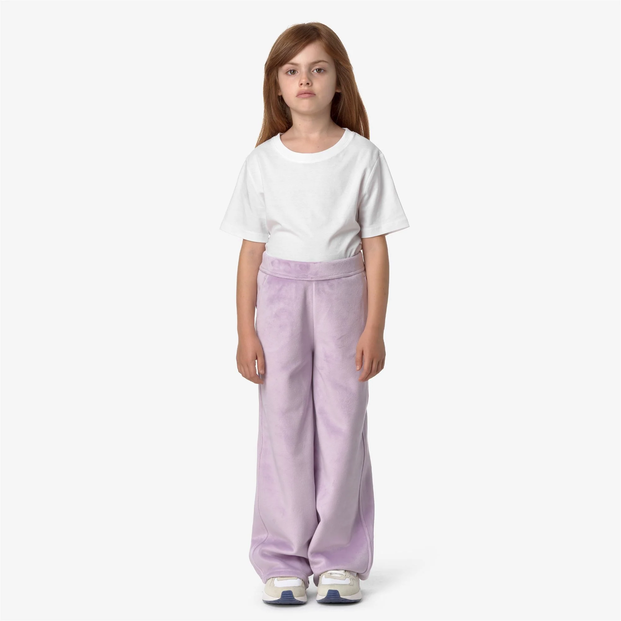 P. JENNY VELOUR POLAR - Pants - Sport Trousers - Girl - VIOLET LT LILAC - Image 3