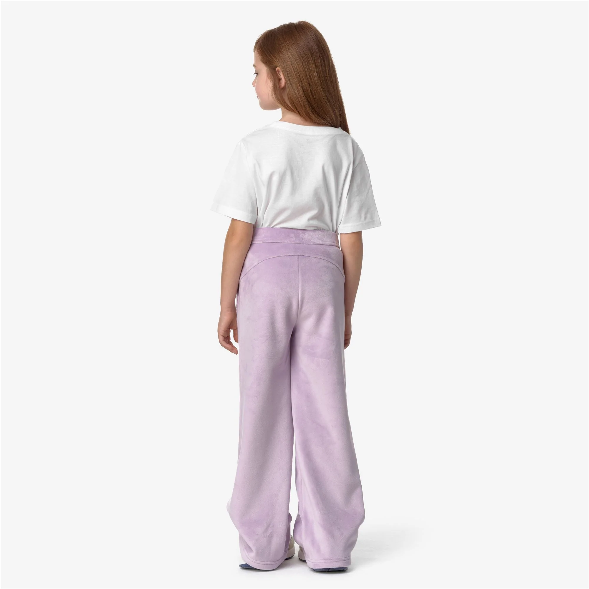 P. JENNY VELOUR POLAR - Pants - Sport Trousers - Girl - VIOLET LT LILAC - Image 5