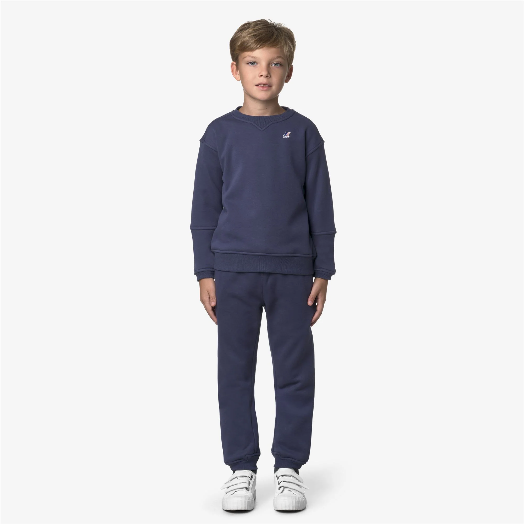 P. PHILBERT BRUSHED PC - Pants - Sport Trousers - Kid unisex - BLUE DEEP COBALT - Image 3