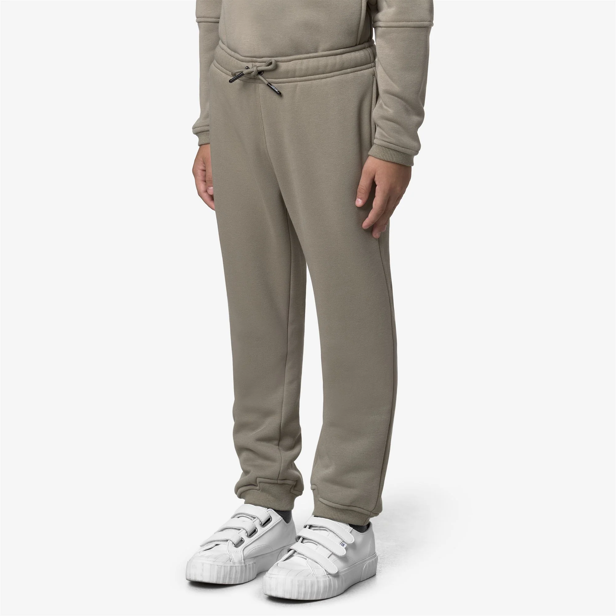 P. PHILBERT BRUSHED PC - Pants - Sport Trousers - Kid unisex - GREEN OAK - Image 4