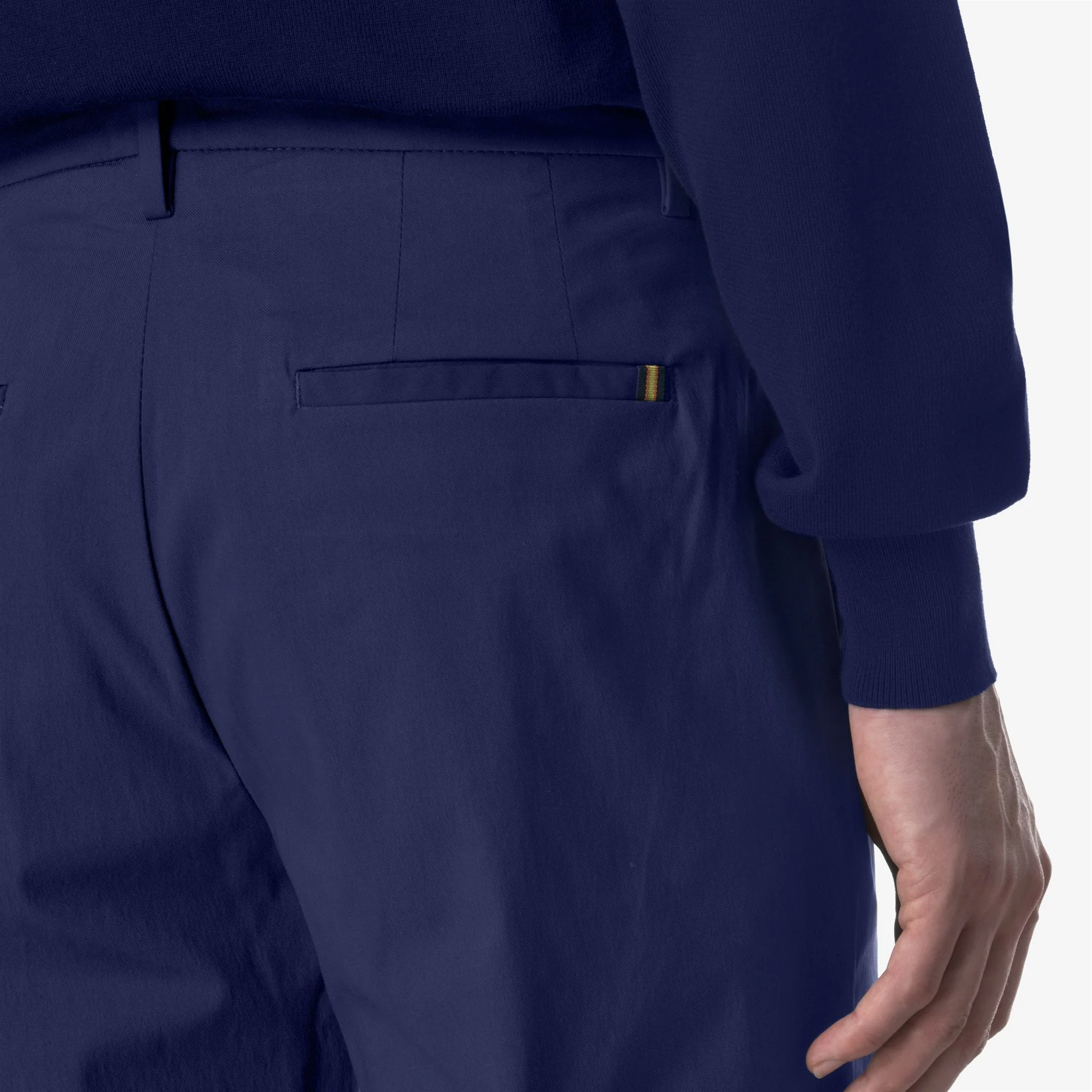 AILTON TWILL TECH - Pants - CHINO - Man - BLUE DEEP COBALT - Image 2