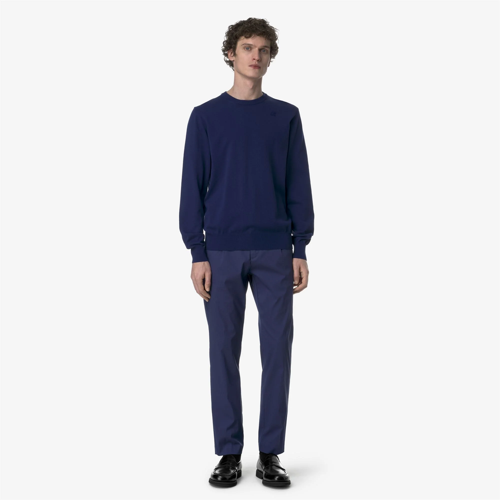 AILTON TWILL TECH - Pants - CHINO - Man - BLUE DEEP COBALT - Image 3