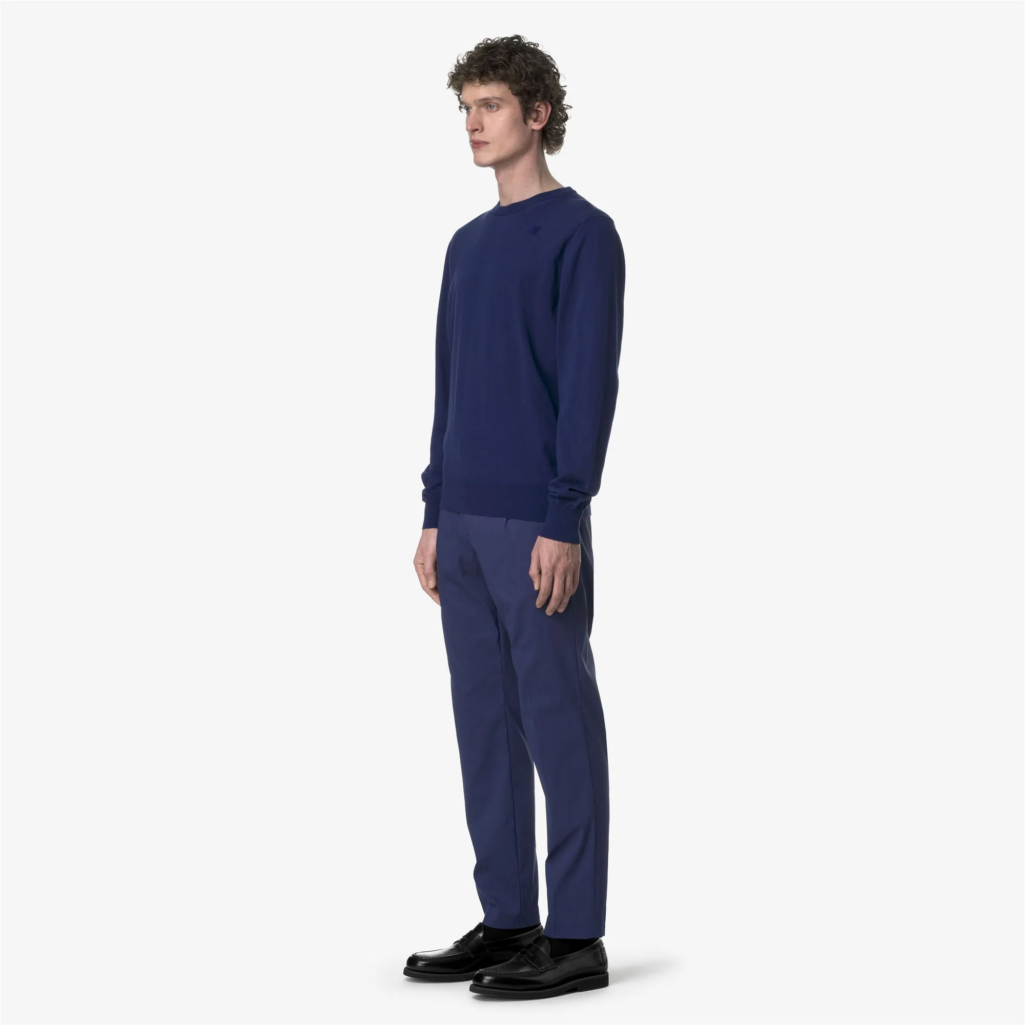AILTON TWILL TECH - Pants - CHINO - Man - BLUE DEEP COBALT - Image 4