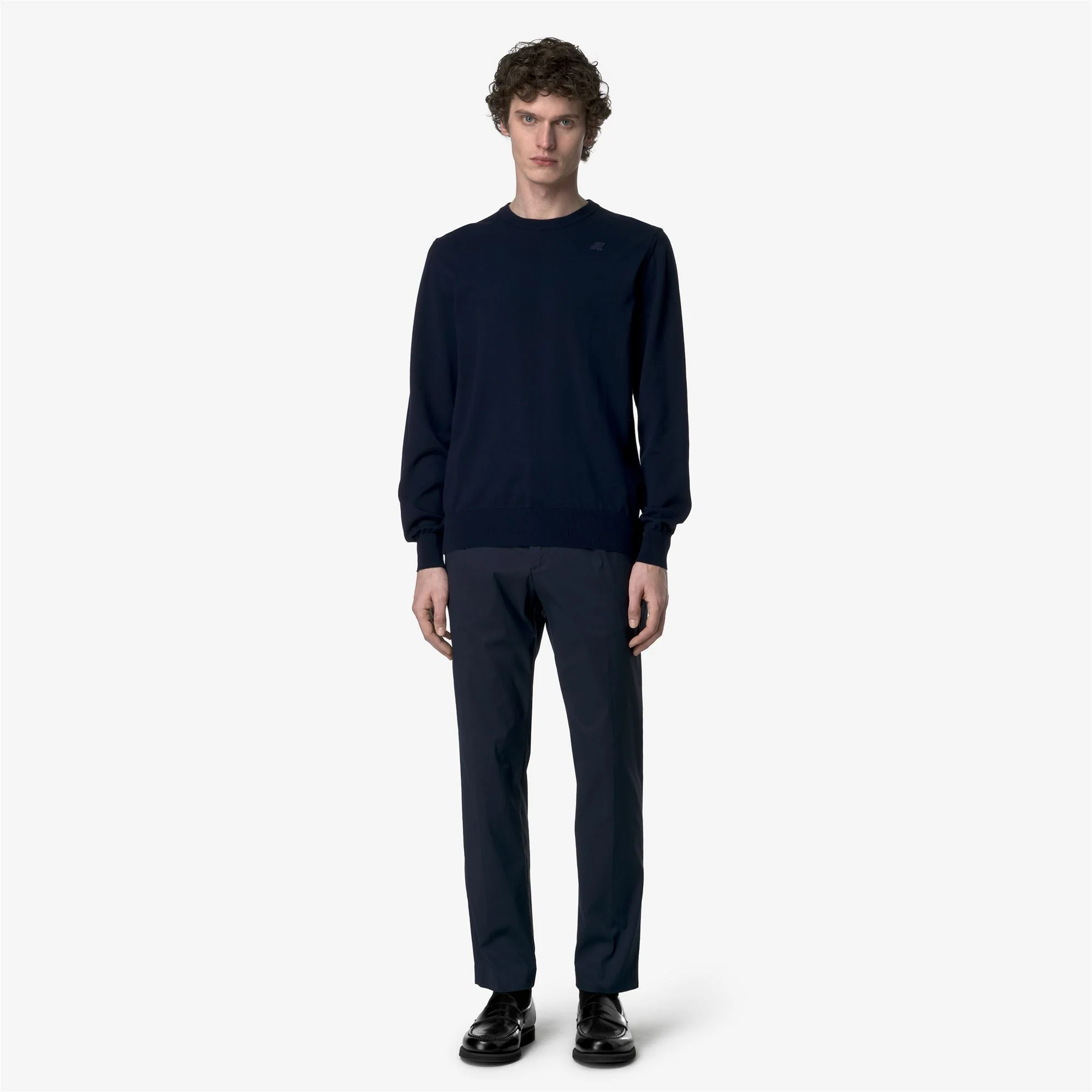 AILTON TWILL TECH - Pants - CHINO - Man - BLUE DEPTH - Image 3