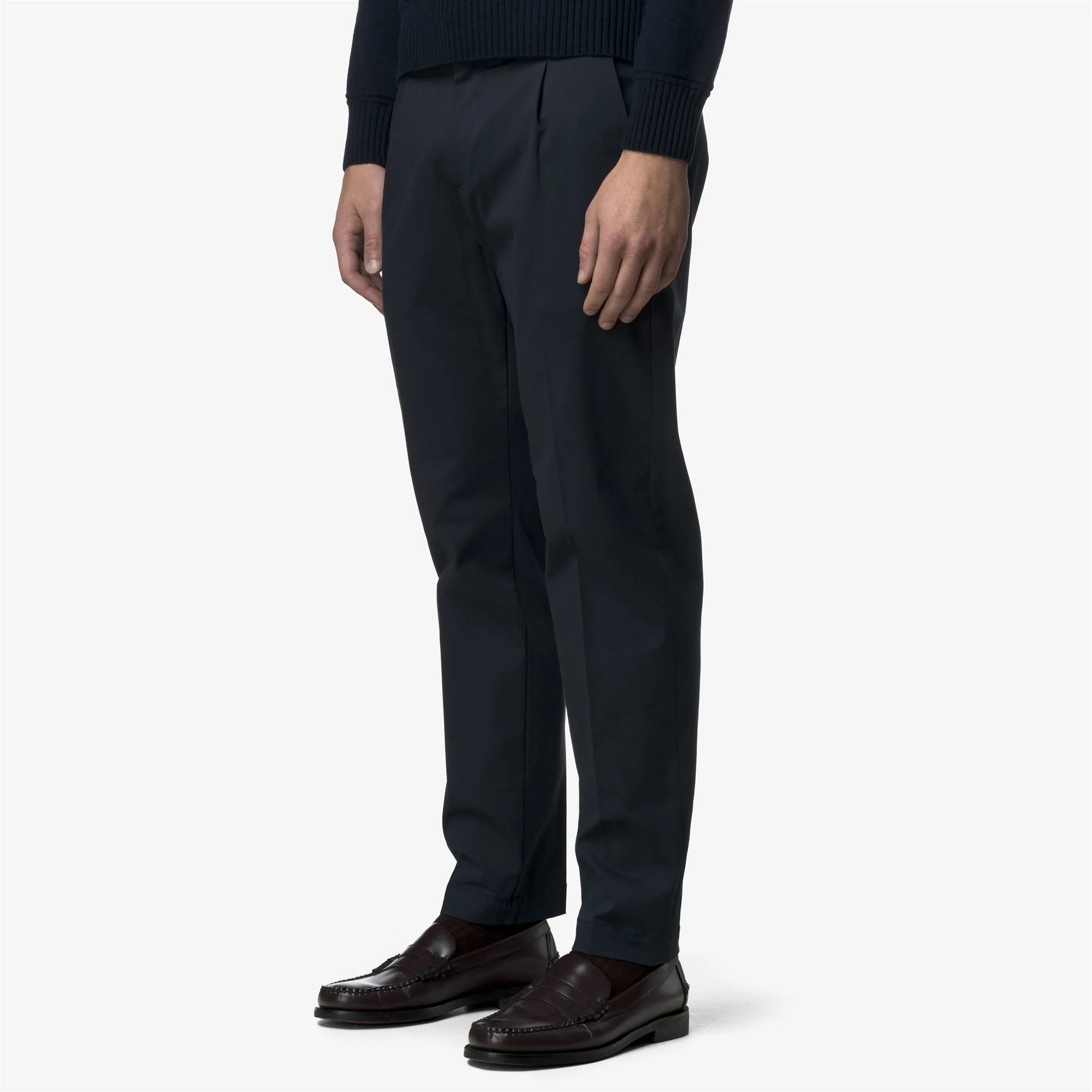 AILTON TWILL TECH PEACH - Pants - CHINO - Man - BLUE DEPTH - Image 4