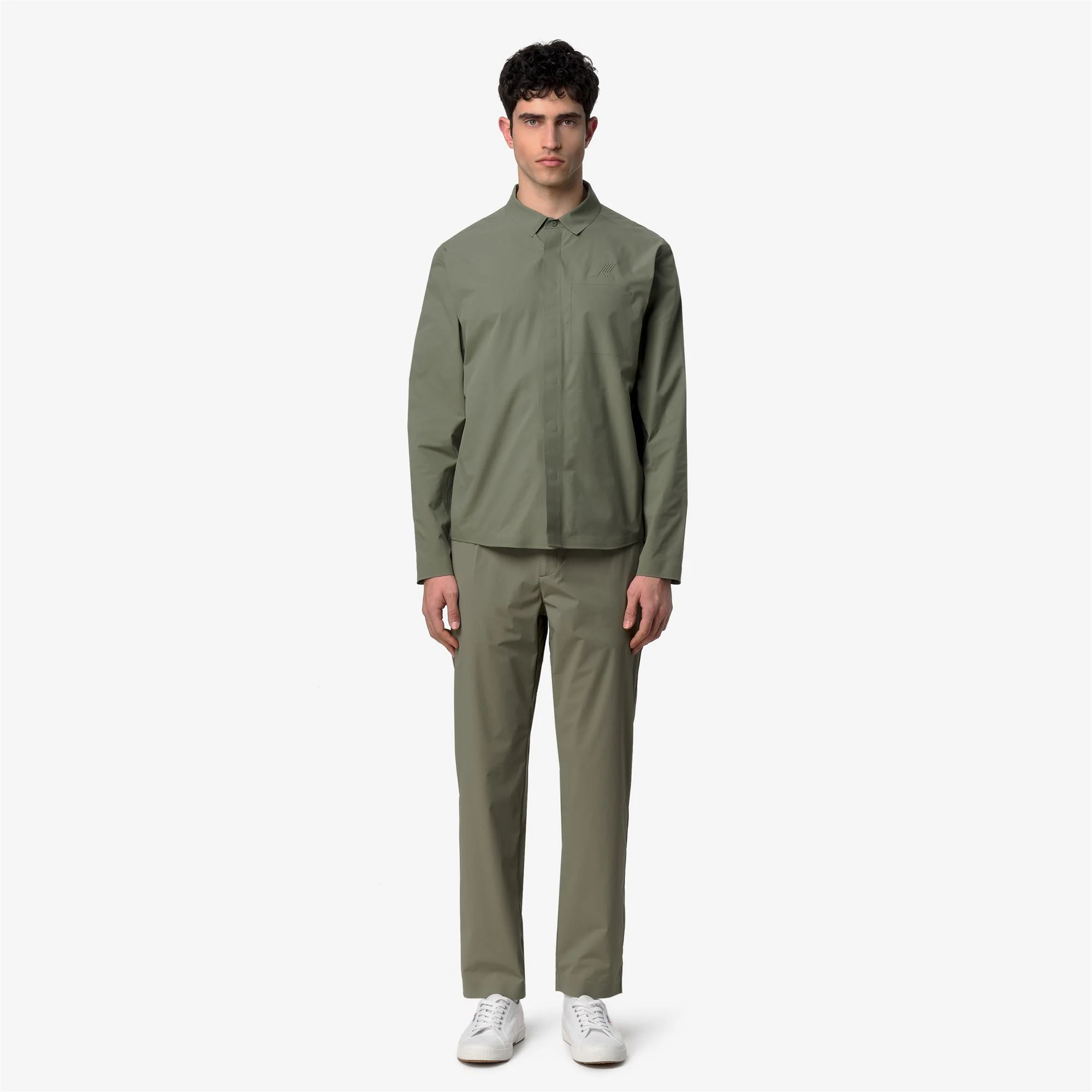 AILTY LIGHT TECH PL - Pants - Sport Trousers - Man - GREEN LICHEN - Image 3