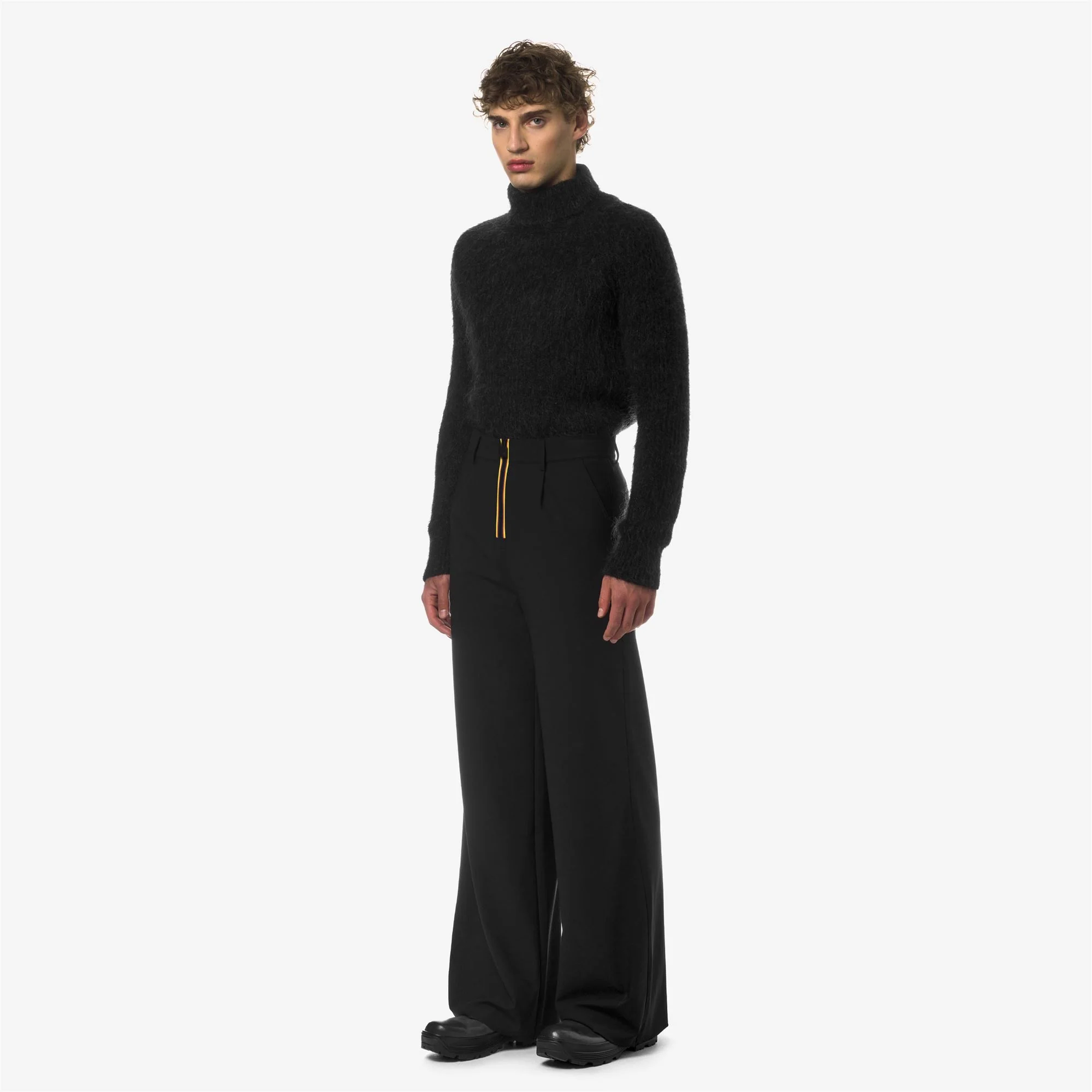 ANDREL - Pants - CHINO - Man - BLACK PURE - Image 4