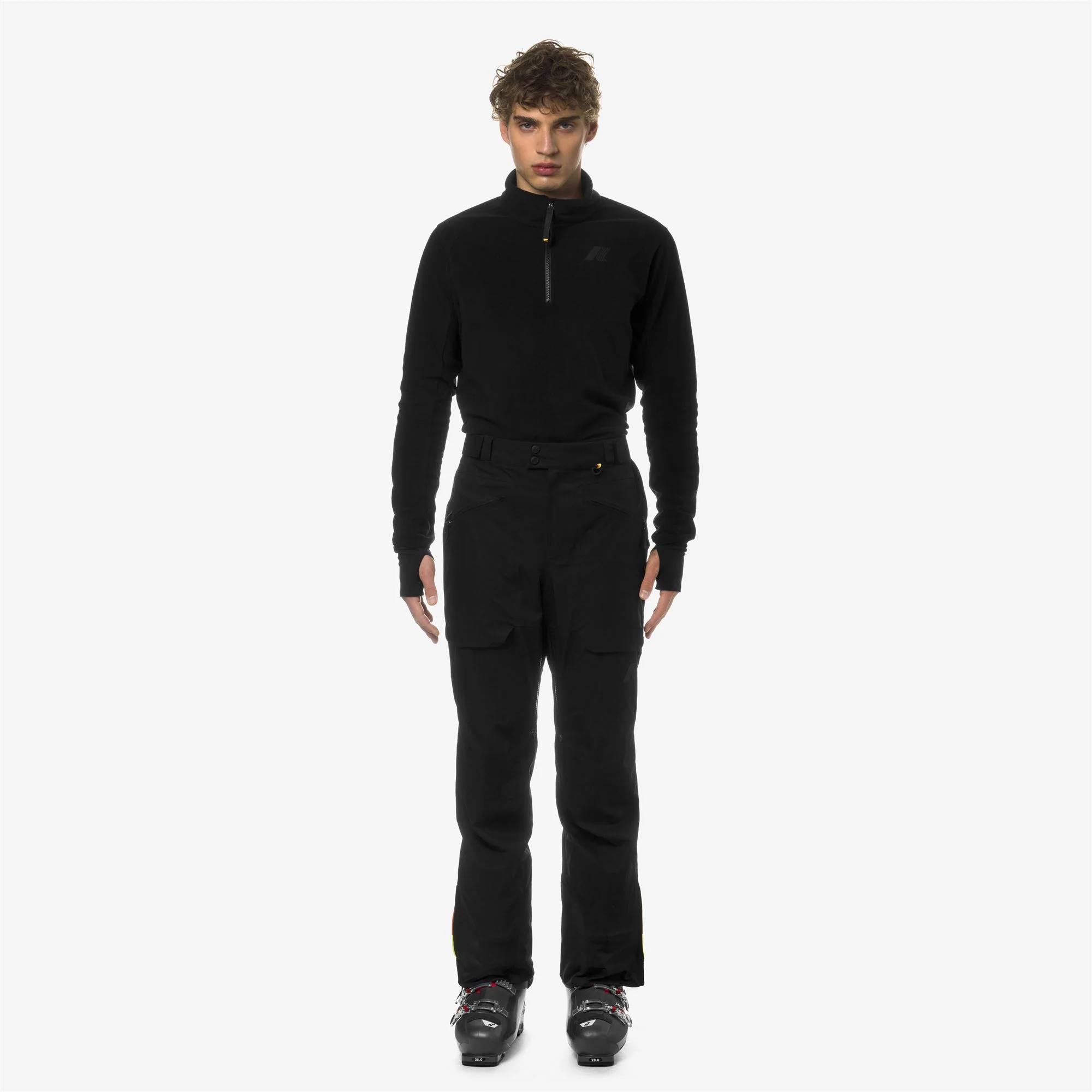 AUSSOIS MICRO TWILL 3 LAYERS - Pants - Sport Trousers - Man - BLACK PURE - Image 3
