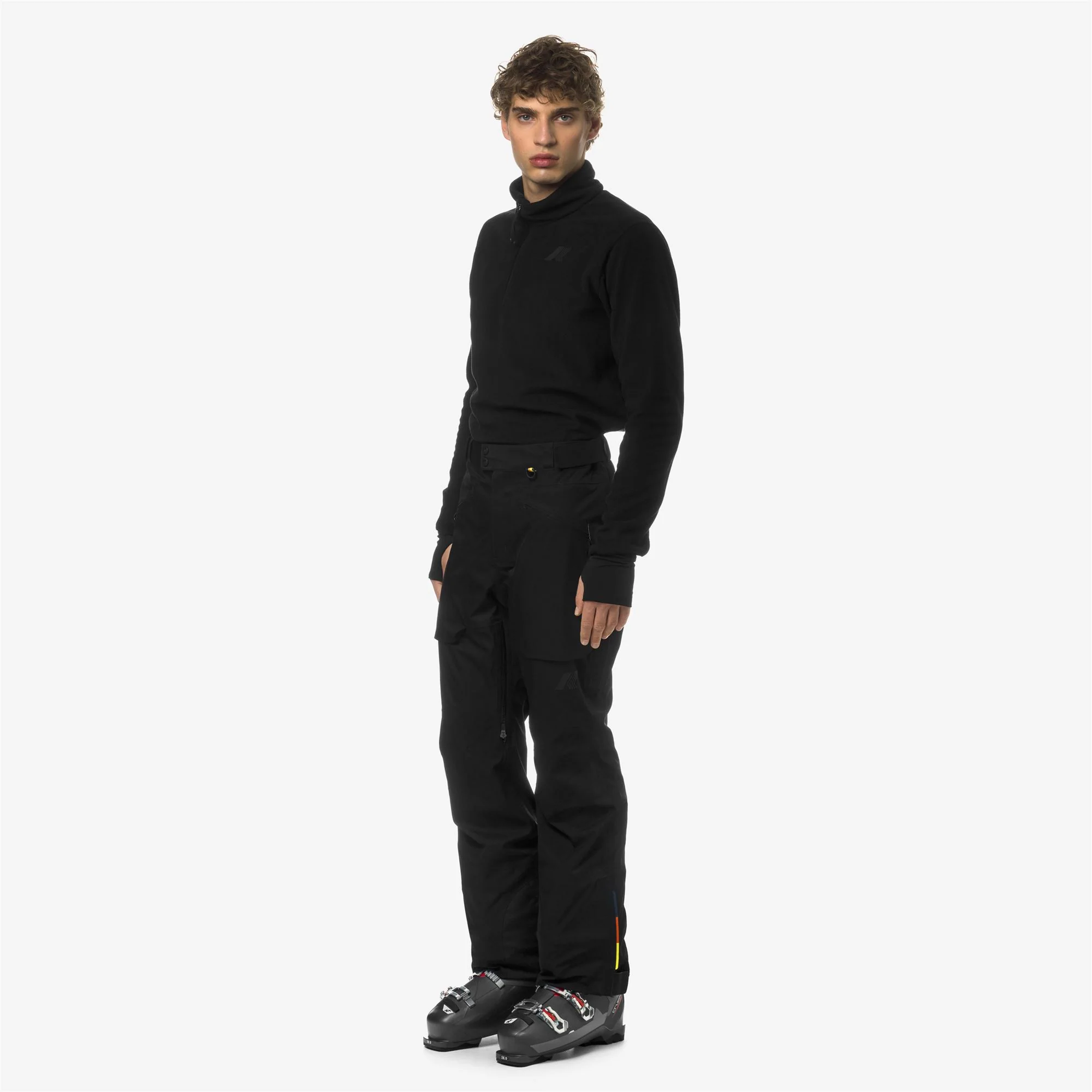 AUSSOIS MICRO TWILL 3 LAYERS - Pants - Sport Trousers - Man - BLACK PURE - Image 4