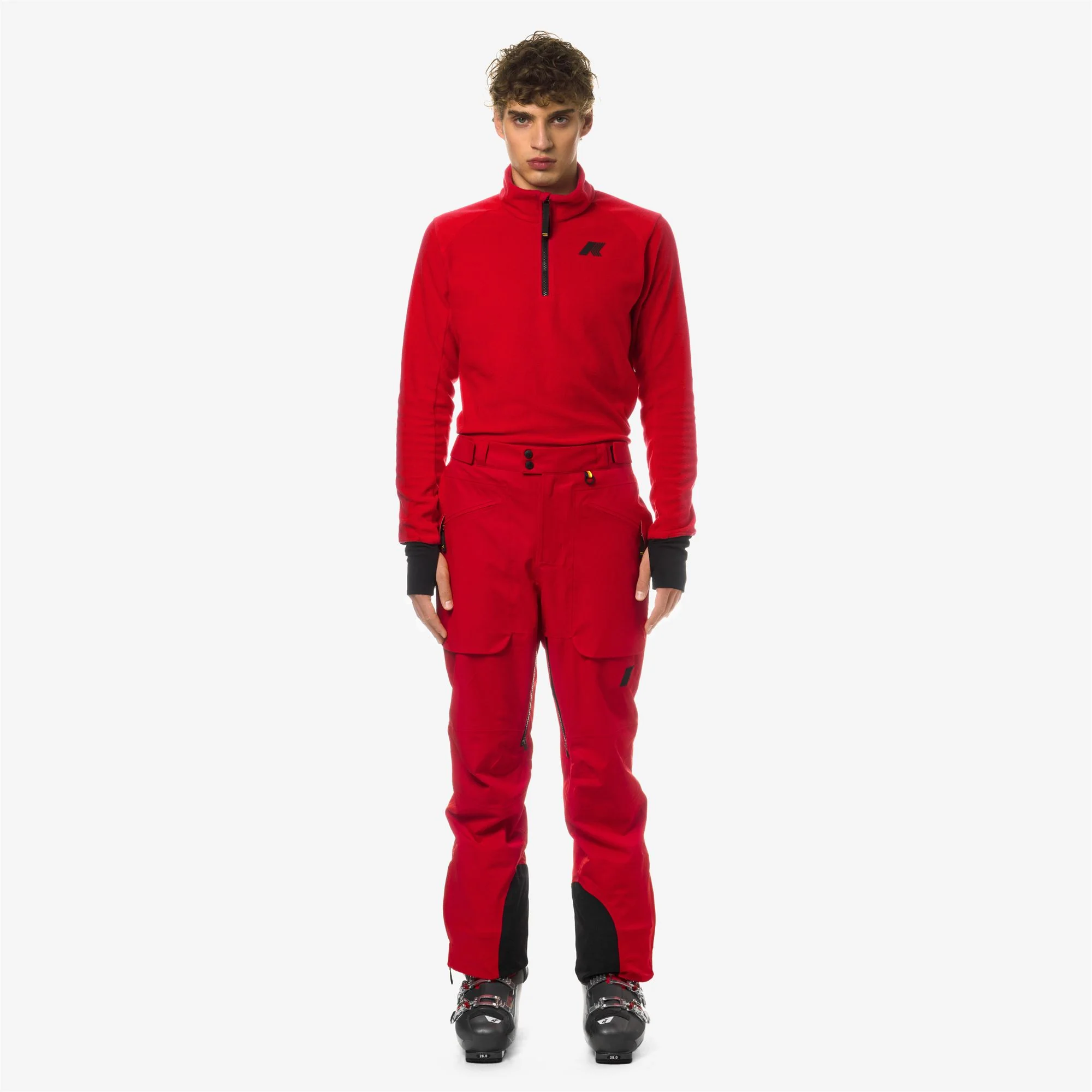 AUSSOIS MICRO TWILL 3 LAYERS - Pants - Sport Trousers - Man - RED - Image 3