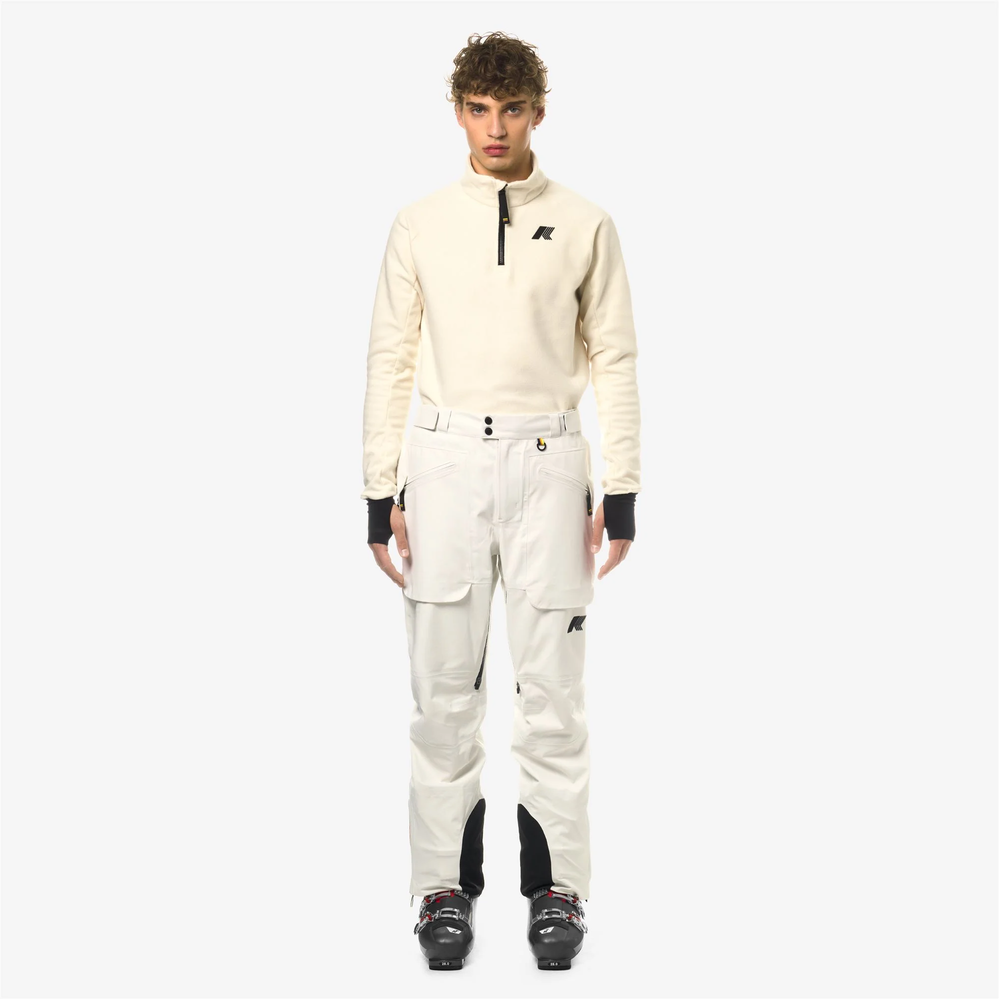 AUSSOIS MICRO TWILL 3 LAYERS - Pants - Sport Trousers - Man - WHITE GARDENIA - Image 3