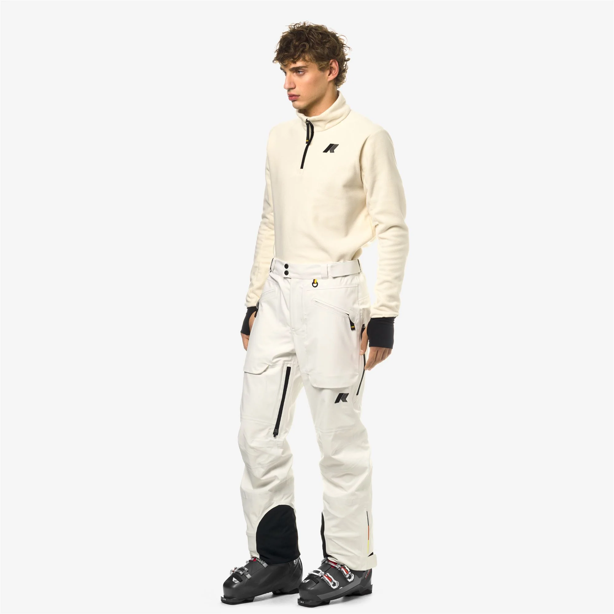 AUSSOIS MICRO TWILL 3 LAYERS - Pants - Sport Trousers - Man - WHITE GARDENIA - Image 4