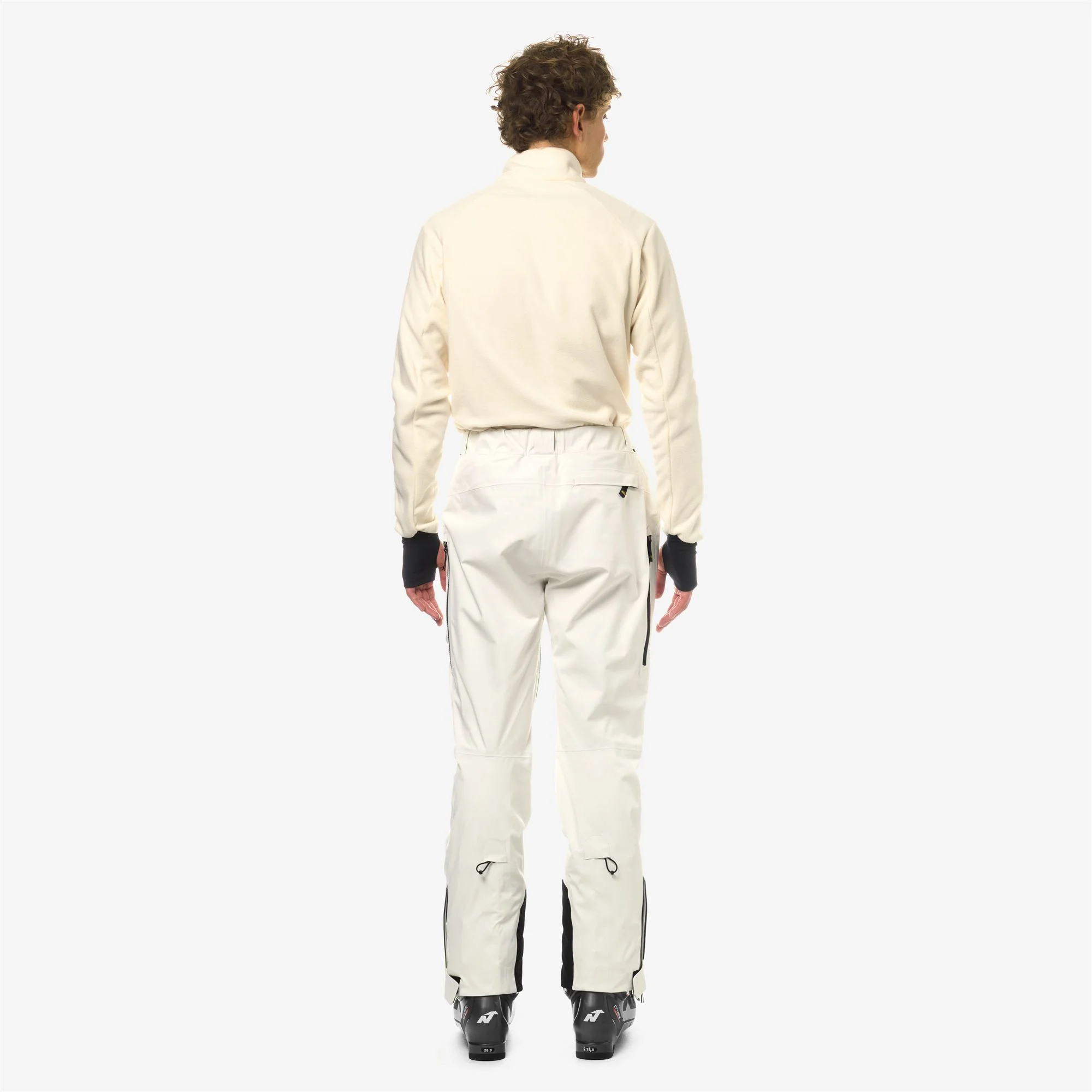 AUSSOIS MICRO TWILL 3 LAYERS - Pants - Sport Trousers - Man - WHITE GARDENIA - Image 5