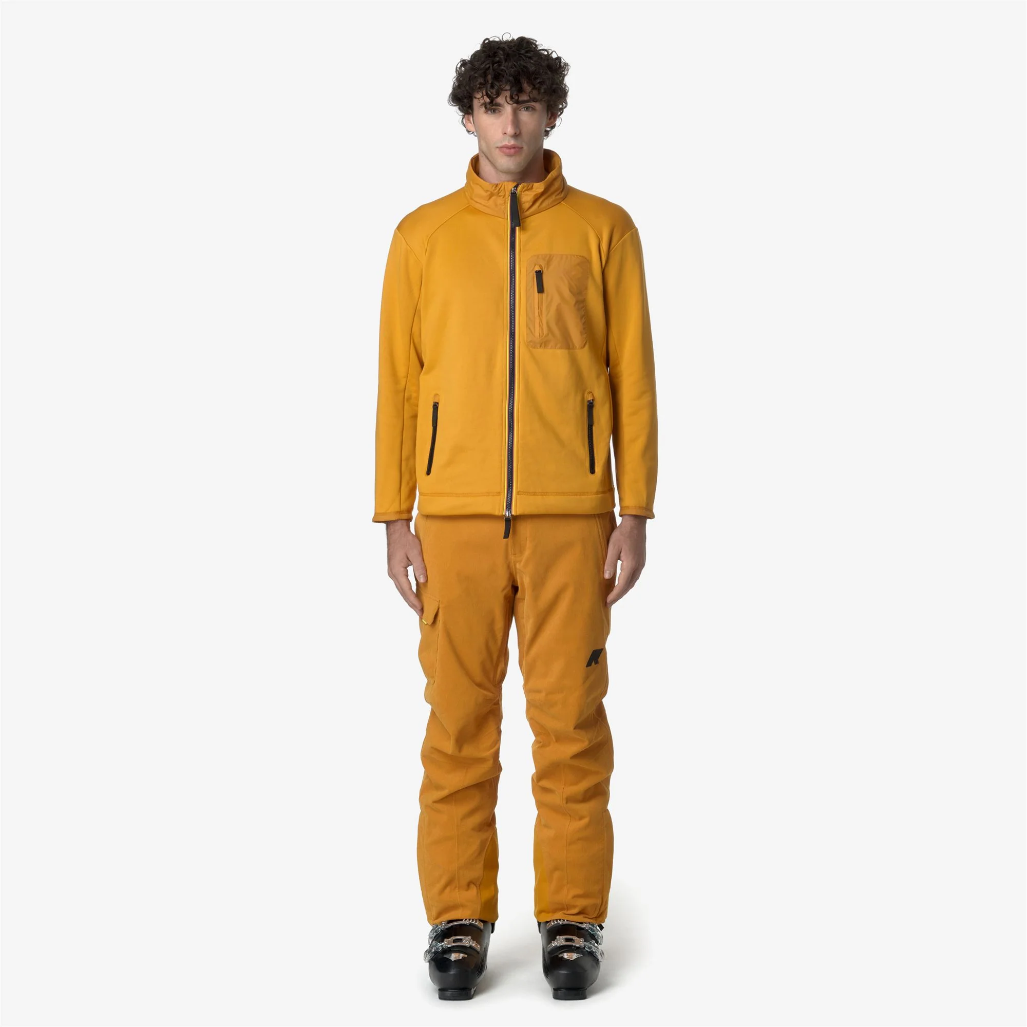 AVRIEUX CORDUROY - Pants - Sport Trousers - Man - YELLOW INCA - Image 3