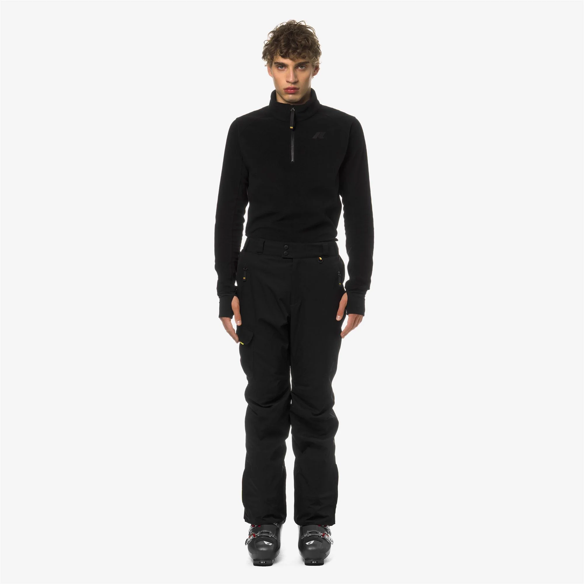 AVRIEUX MICRO TWILL 2 LAYERS - Pants - Sport Trousers - Man - BLACK PURE - Image 3