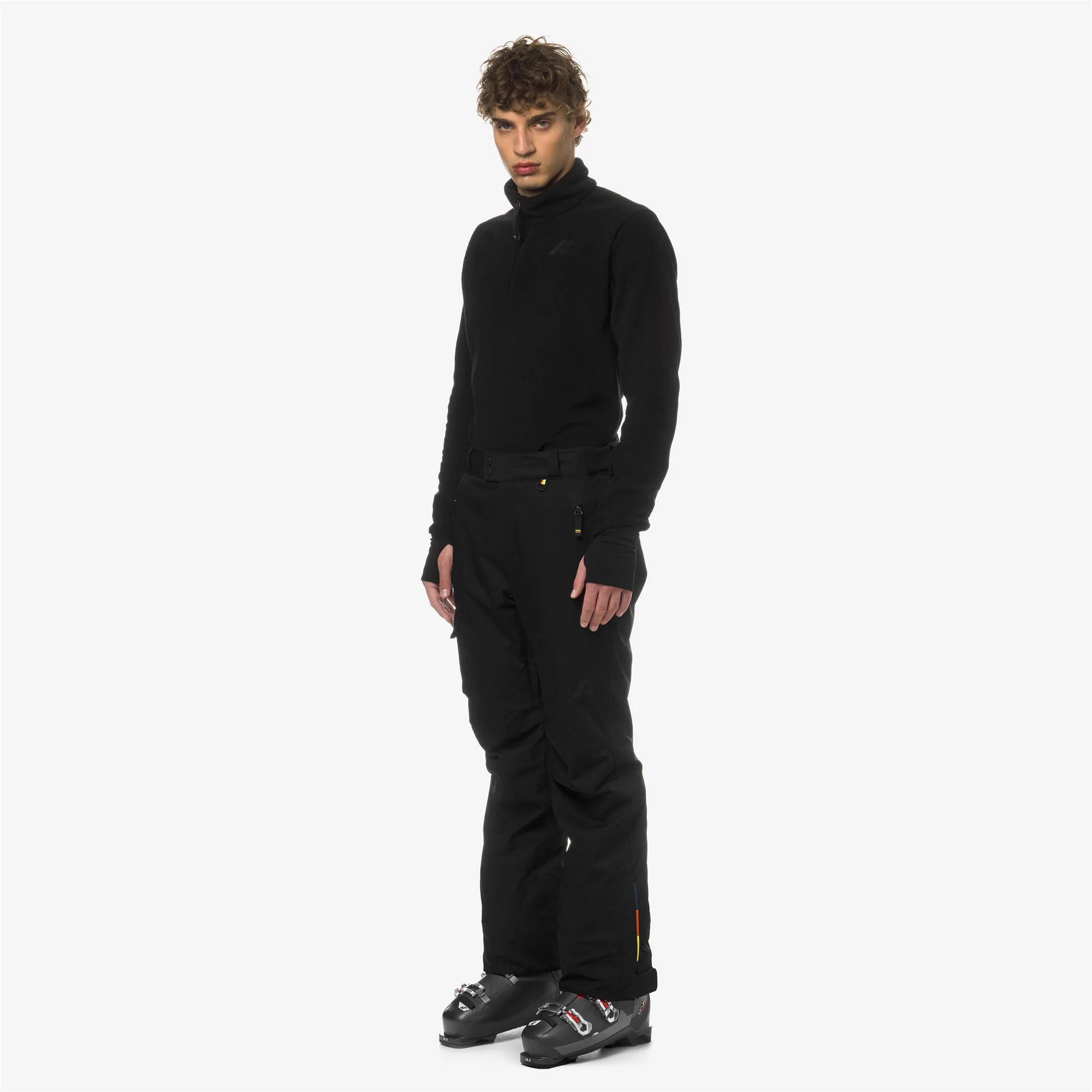 AVRIEUX MICRO TWILL 2 LAYERS - Pants - Sport Trousers - Man - BLACK PURE - Image 4