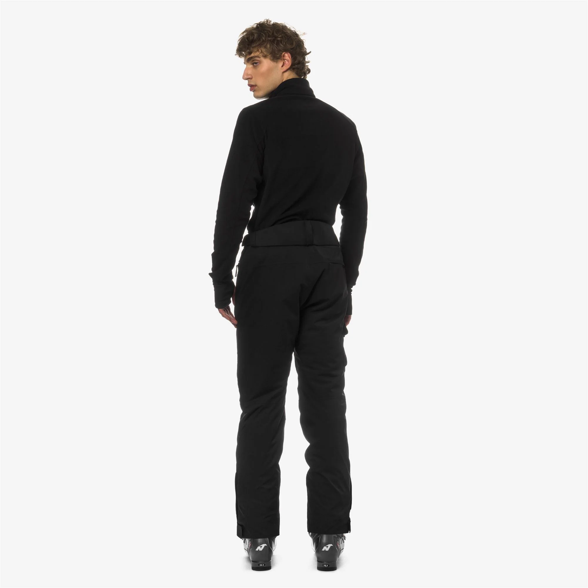 AVRIEUX MICRO TWILL 2 LAYERS - Pants - Sport Trousers - Man - BLACK PURE - Image 5