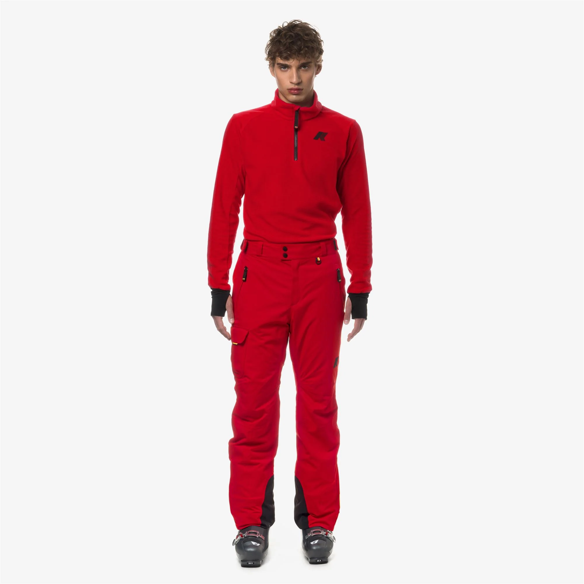 AVRIEUX MICRO TWILL 2 LAYERS - Pants - Sport Trousers - Man - RED - Image 3