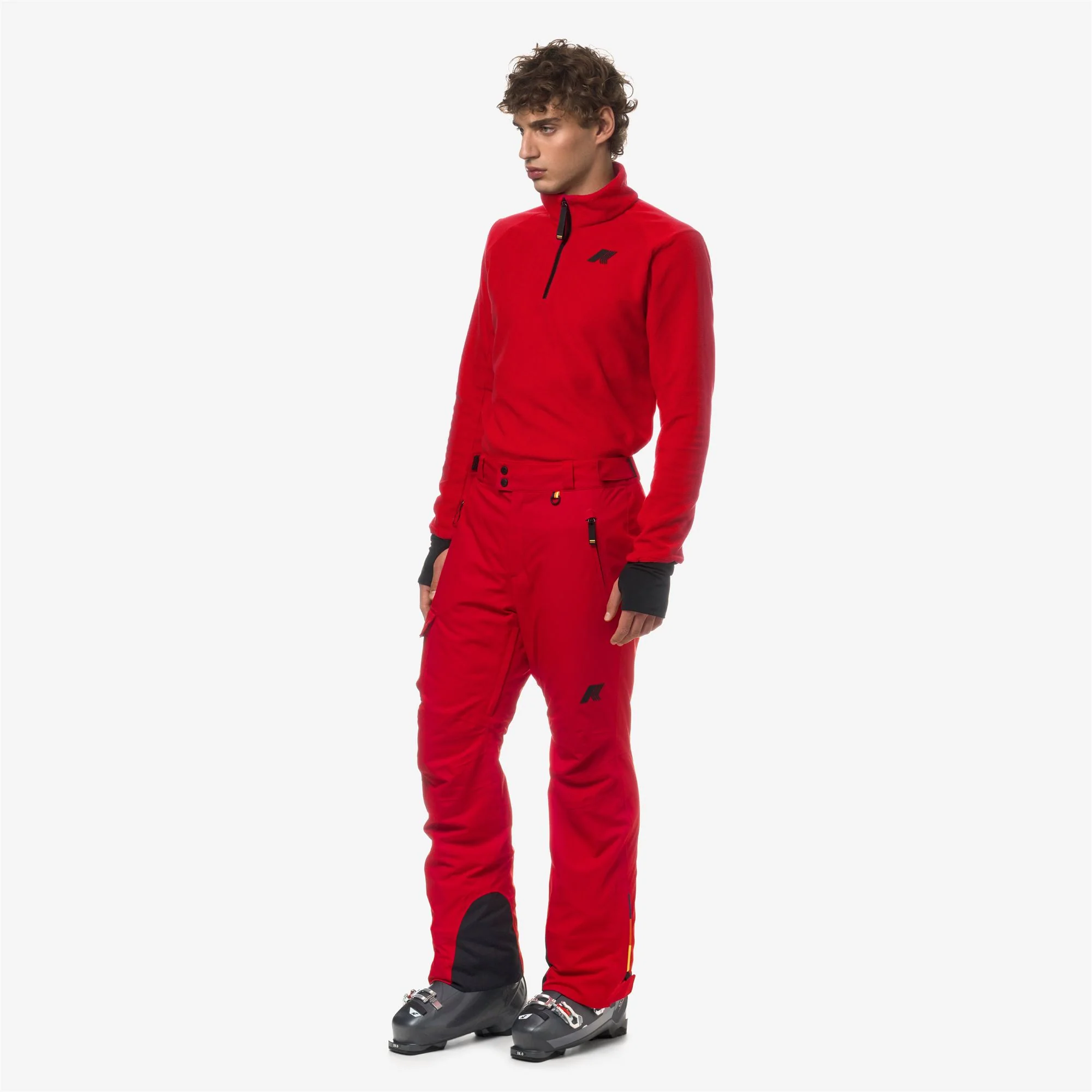 AVRIEUX MICRO TWILL 2 LAYERS - Pants - Sport Trousers - Man - RED - Image 4