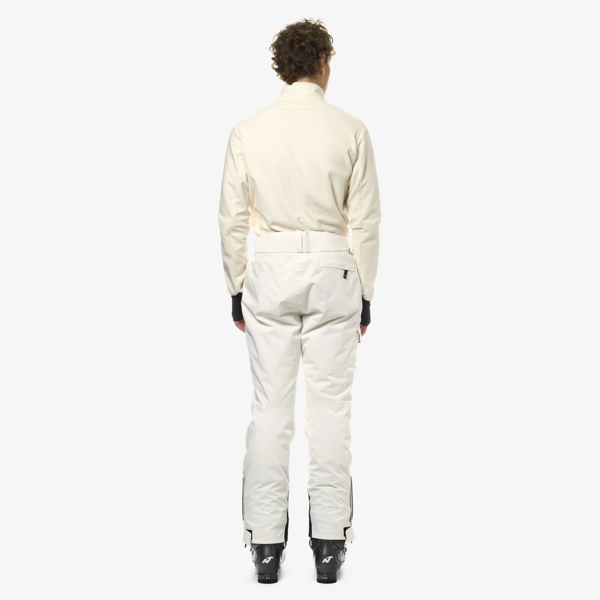 AVRIEUX MICRO TWILL 2 LAYERS - Pants - Sport Trousers - Man - WHITE GARDENIA - Image 5