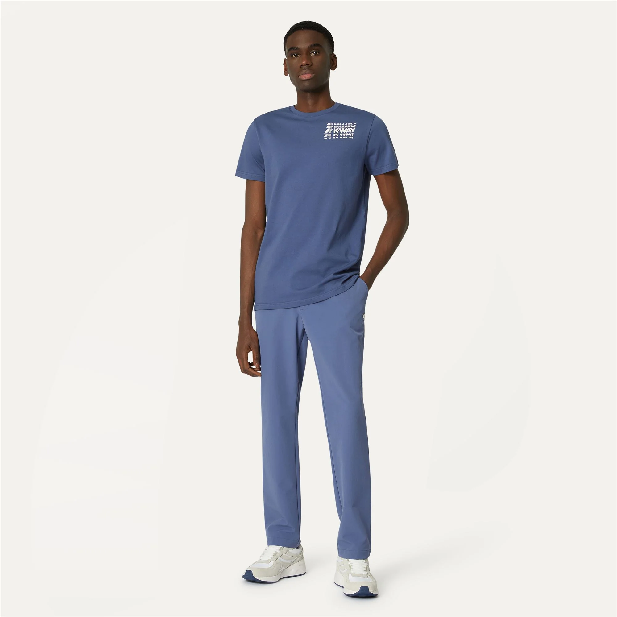 GAEL LIGHT - Pants - CHINO - Man - BLUE INDIGO - Image 3