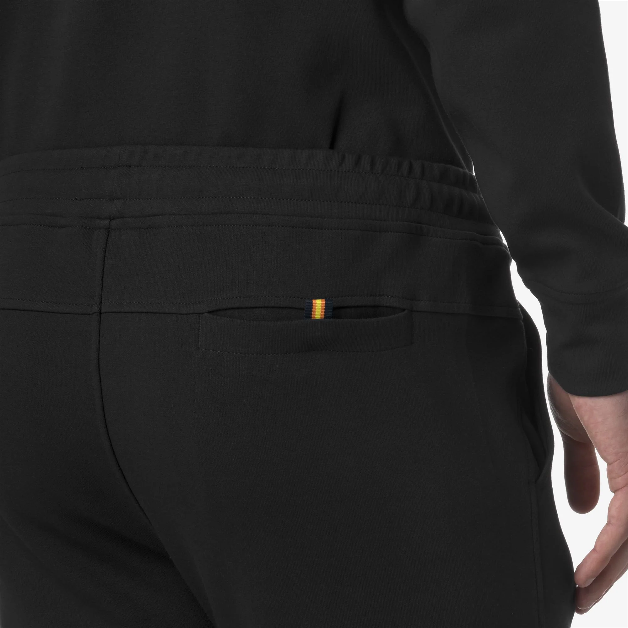 ITON INTERLOCK - Pants - Sport Trousers - Man - BLACK PURE - Image 2