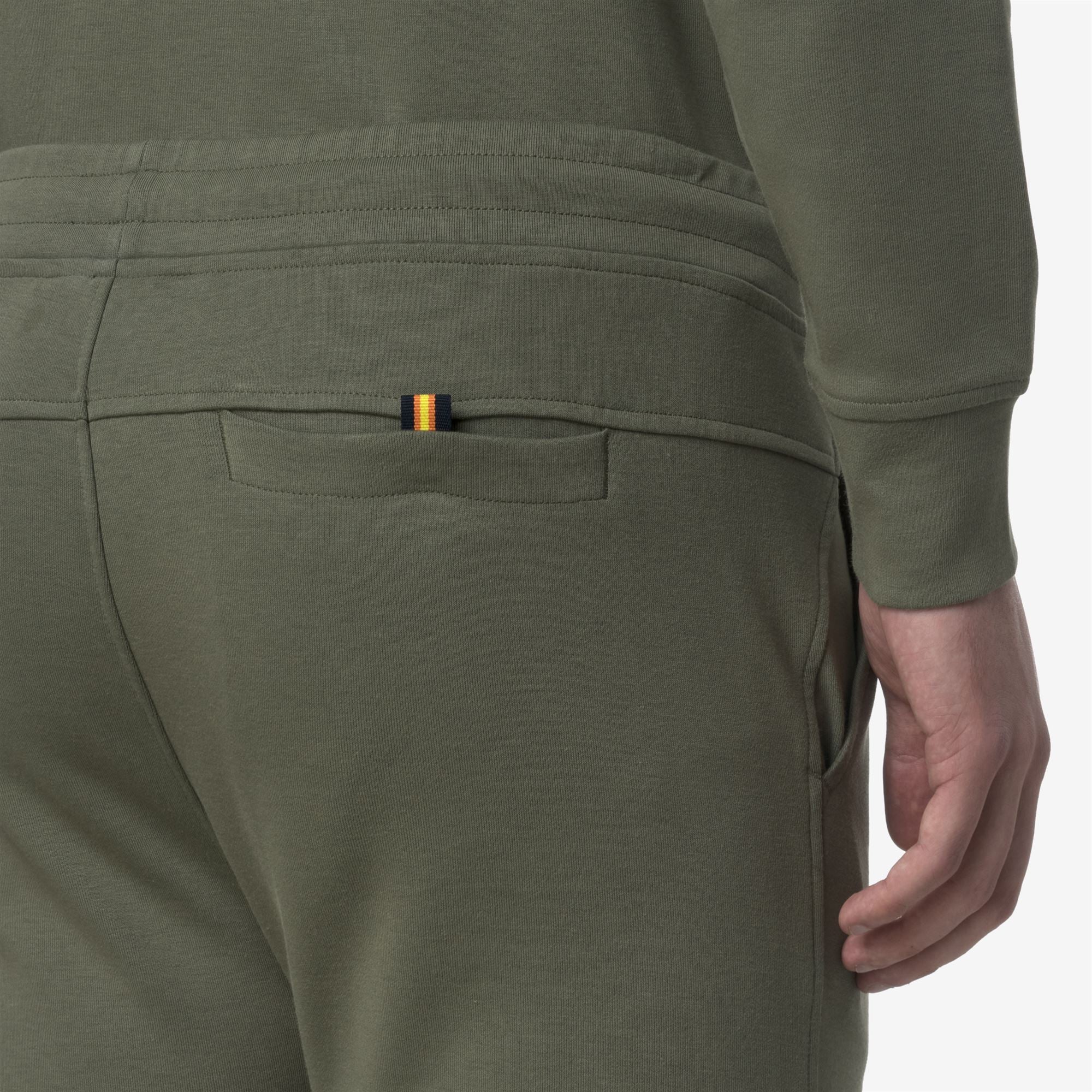 ITON INTERLOCK - Pants - Sport Trousers - Man - GREEN LICHEN - Image 2