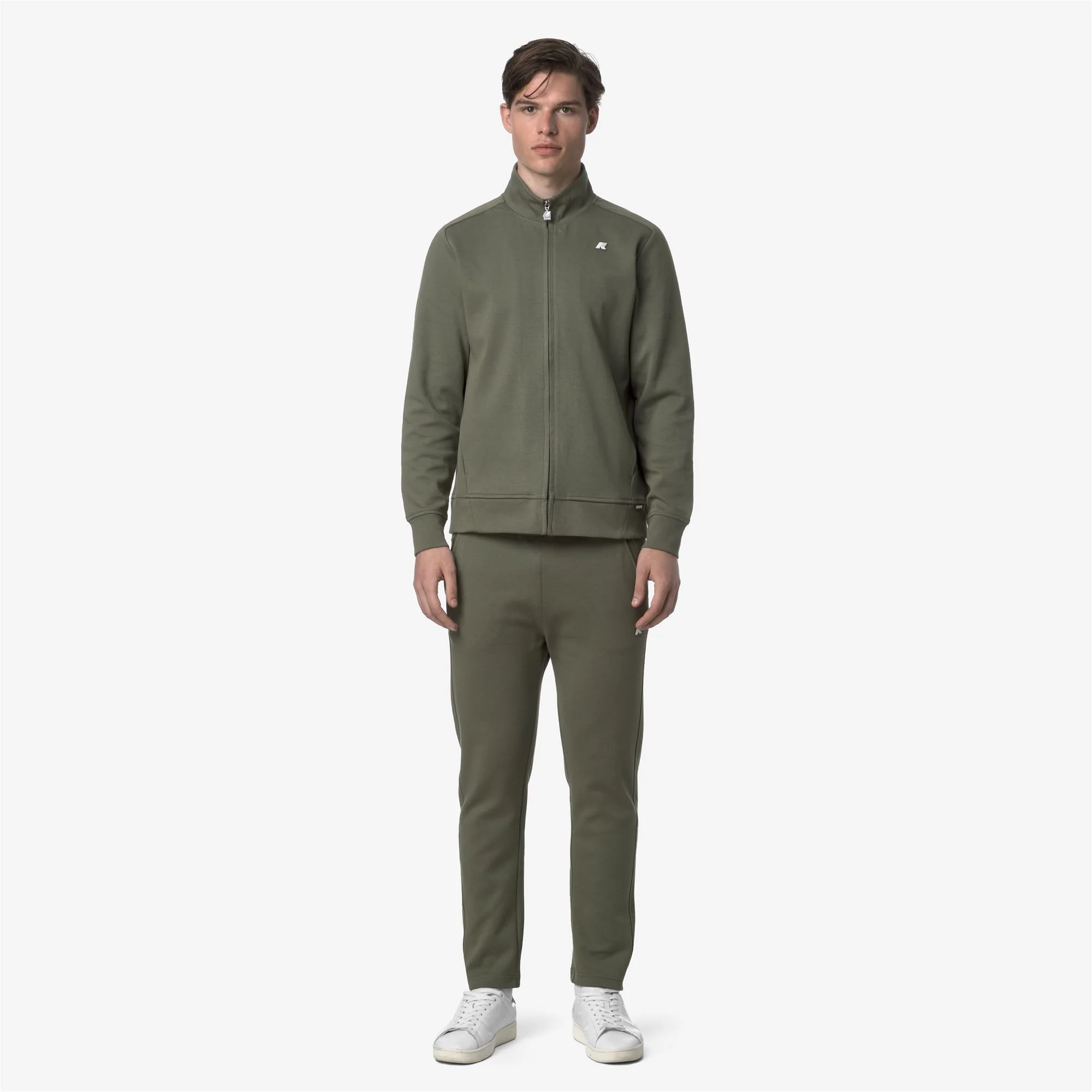 ITON INTERLOCK - Pants - Sport Trousers - Man - GREEN LICHEN - Image 3