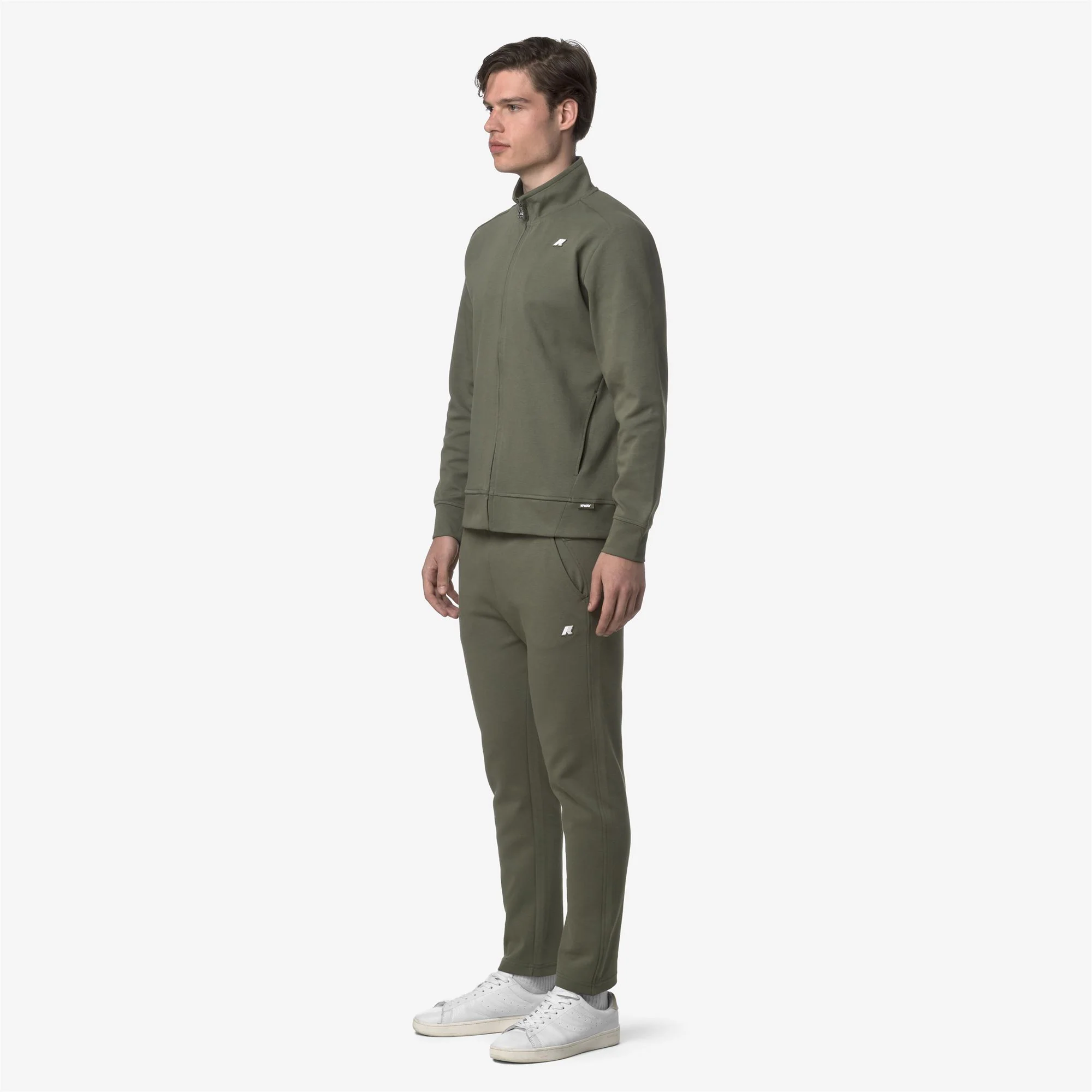 ITON INTERLOCK - Pants - Sport Trousers - Man - GREEN LICHEN - Image 4