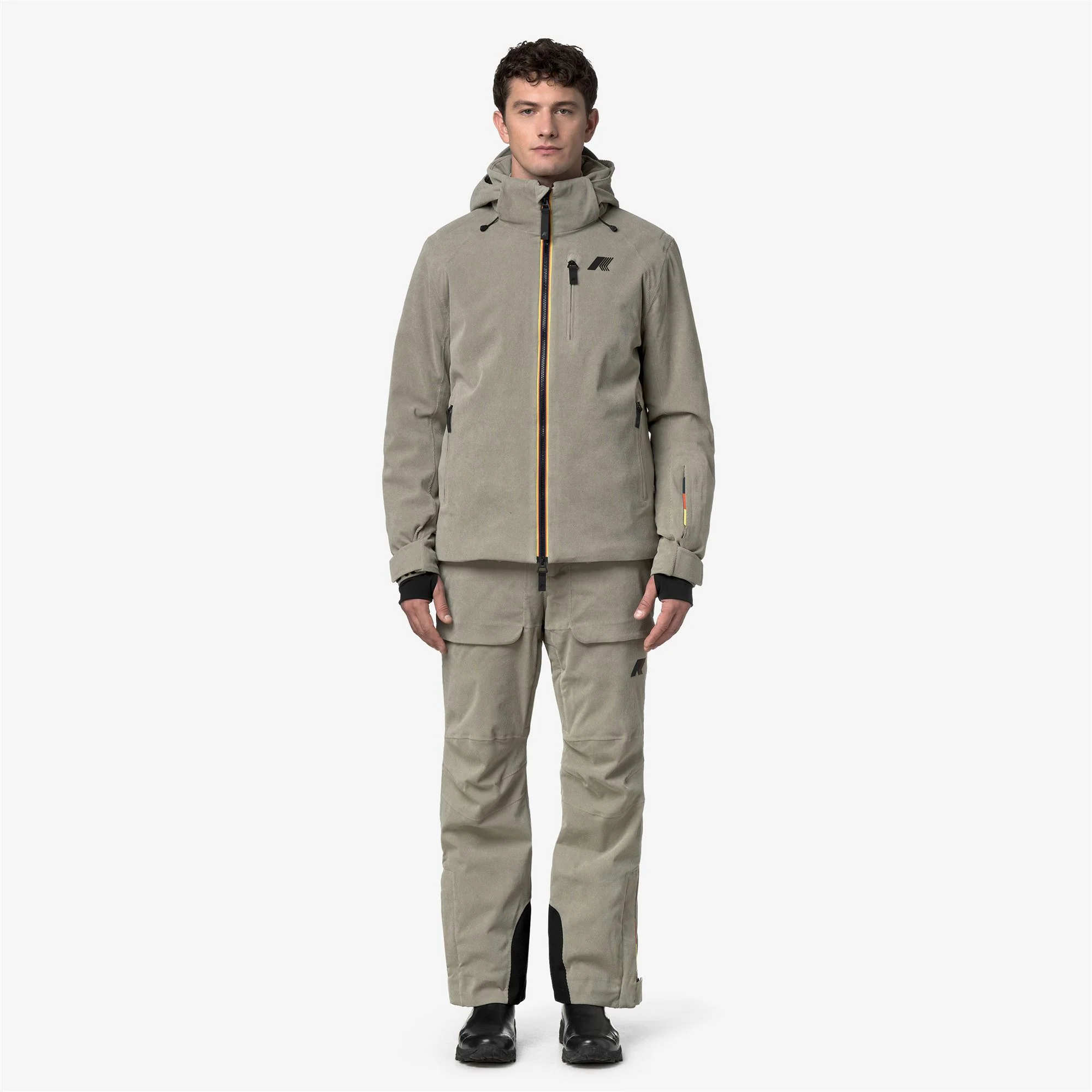 MERCANTOUR CORDUROY - Pants - Sport Trousers - Man - GREEN OAK - Image 3