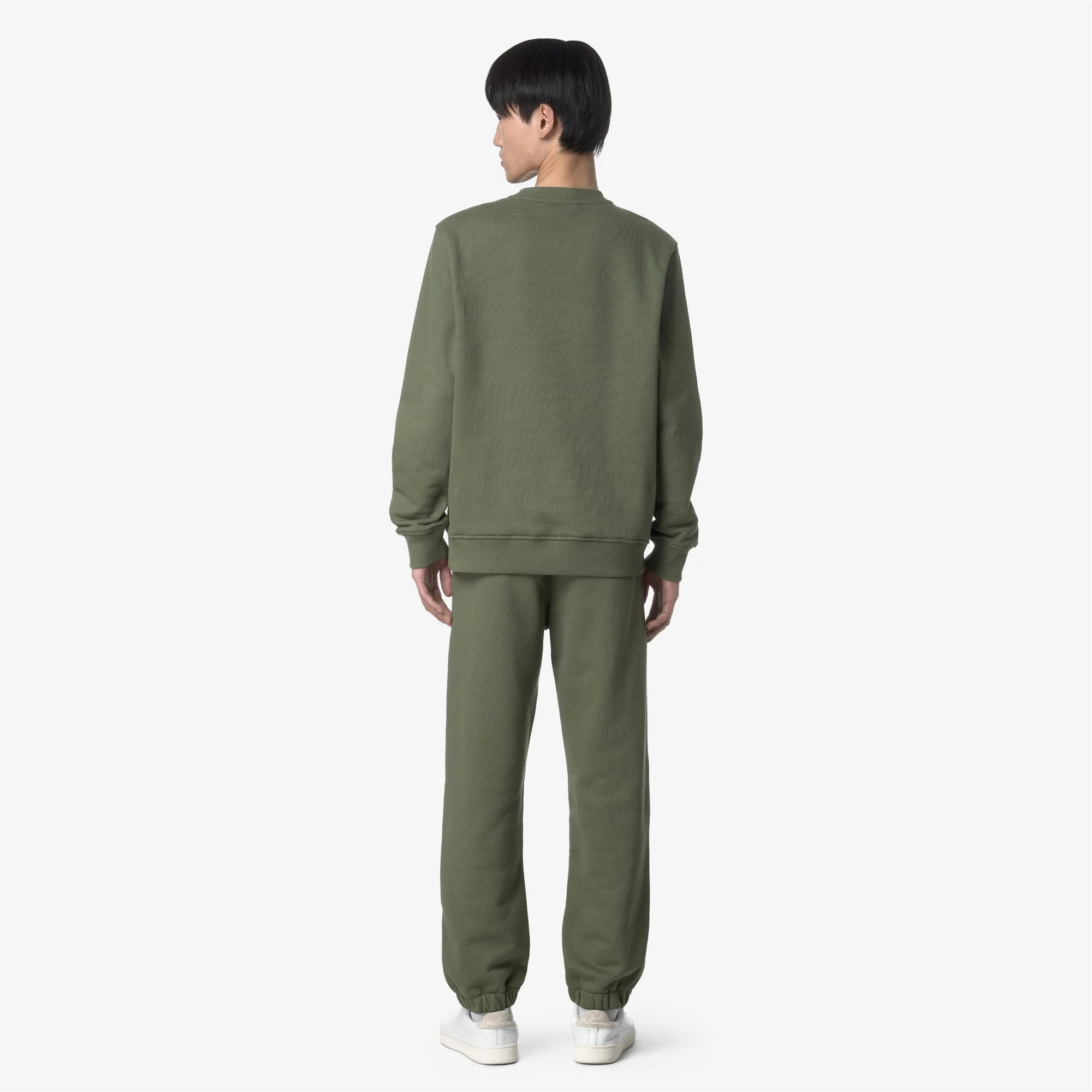 MICKYEL FRENCH TERRY - Pants - Sport Trousers - Man - GREEN LICHEN - Image 5