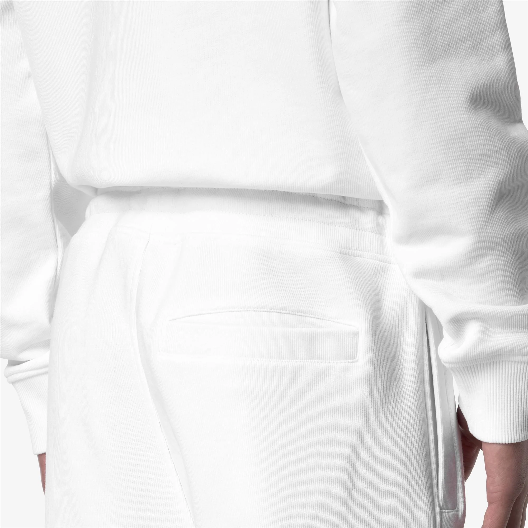 MICKYEL FRENCH TERRY - Pants - Sport Trousers - Man - WHITE - Image 2